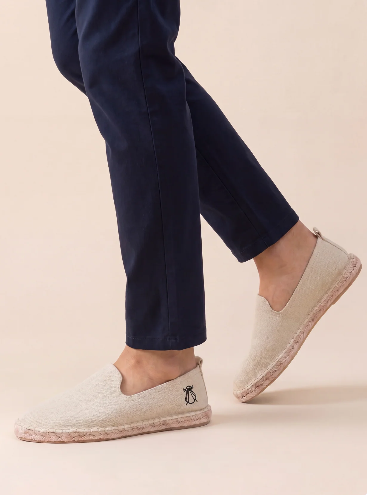 Alpargata Beige Hombre