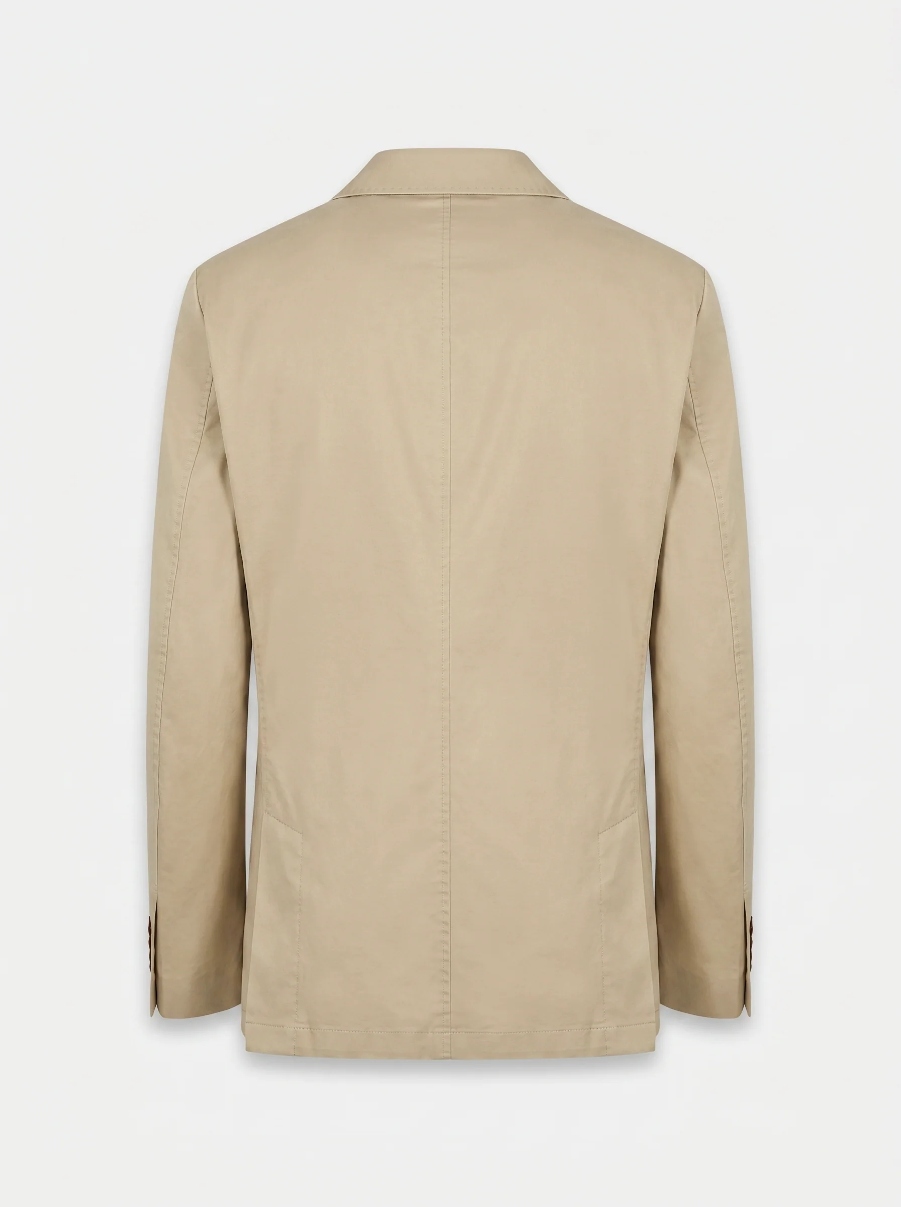 Americana Hombre Beige Algodón - Image 4