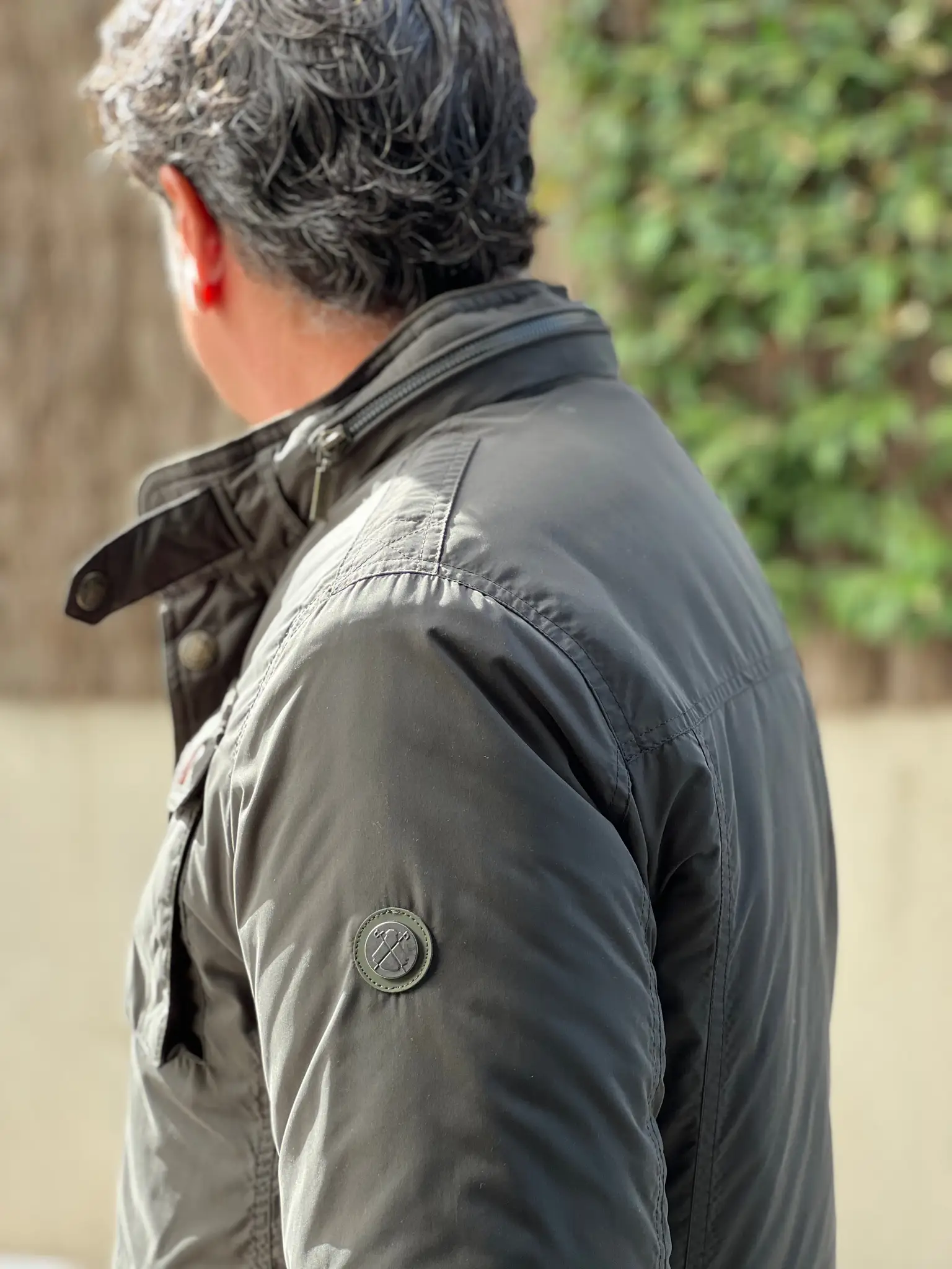 Parka Verde Kaki Con Chaleco Hombre - Image 6
