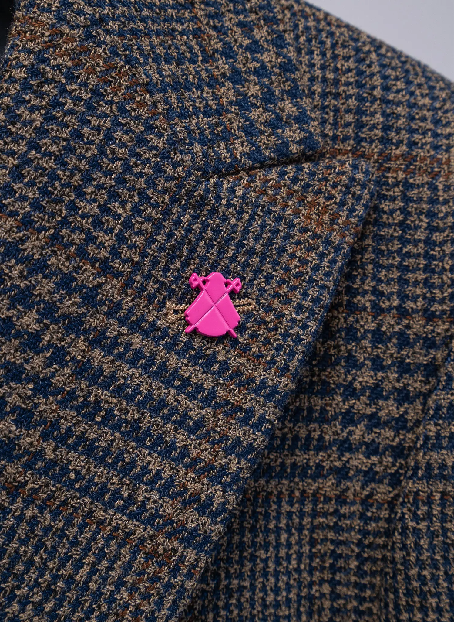 Americana Tweed Marrón Hombre - Image 4