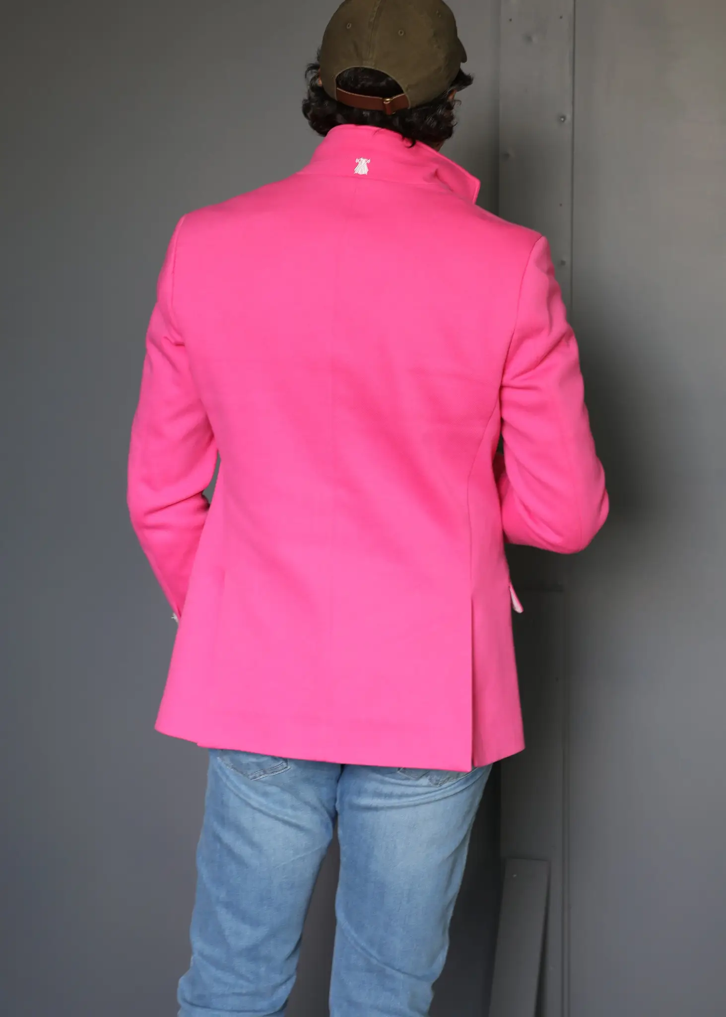 Americana Rosa Capote Hombre - Image 5