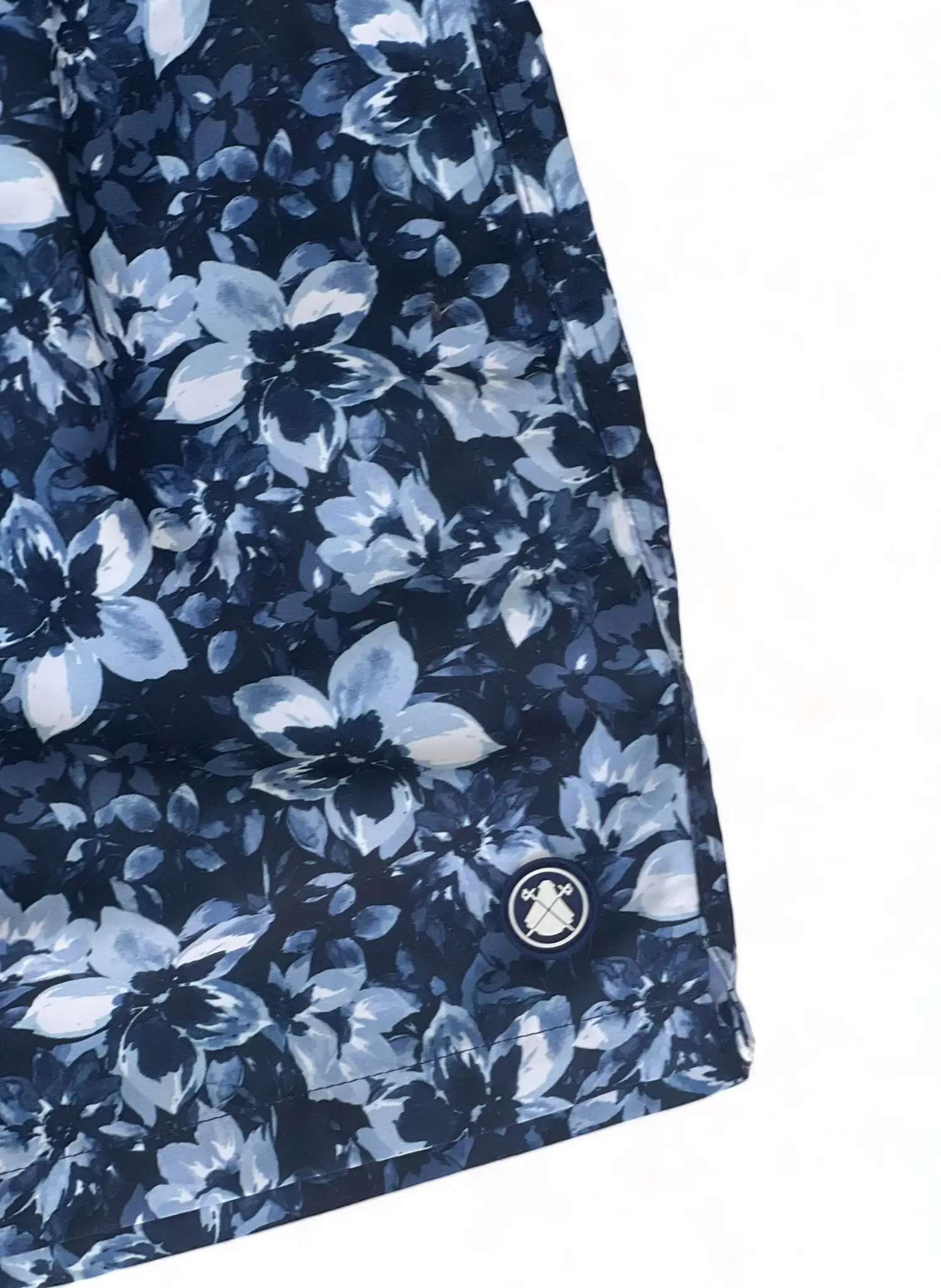 Bañador Estampado Flores Azules Hombre - Image 6