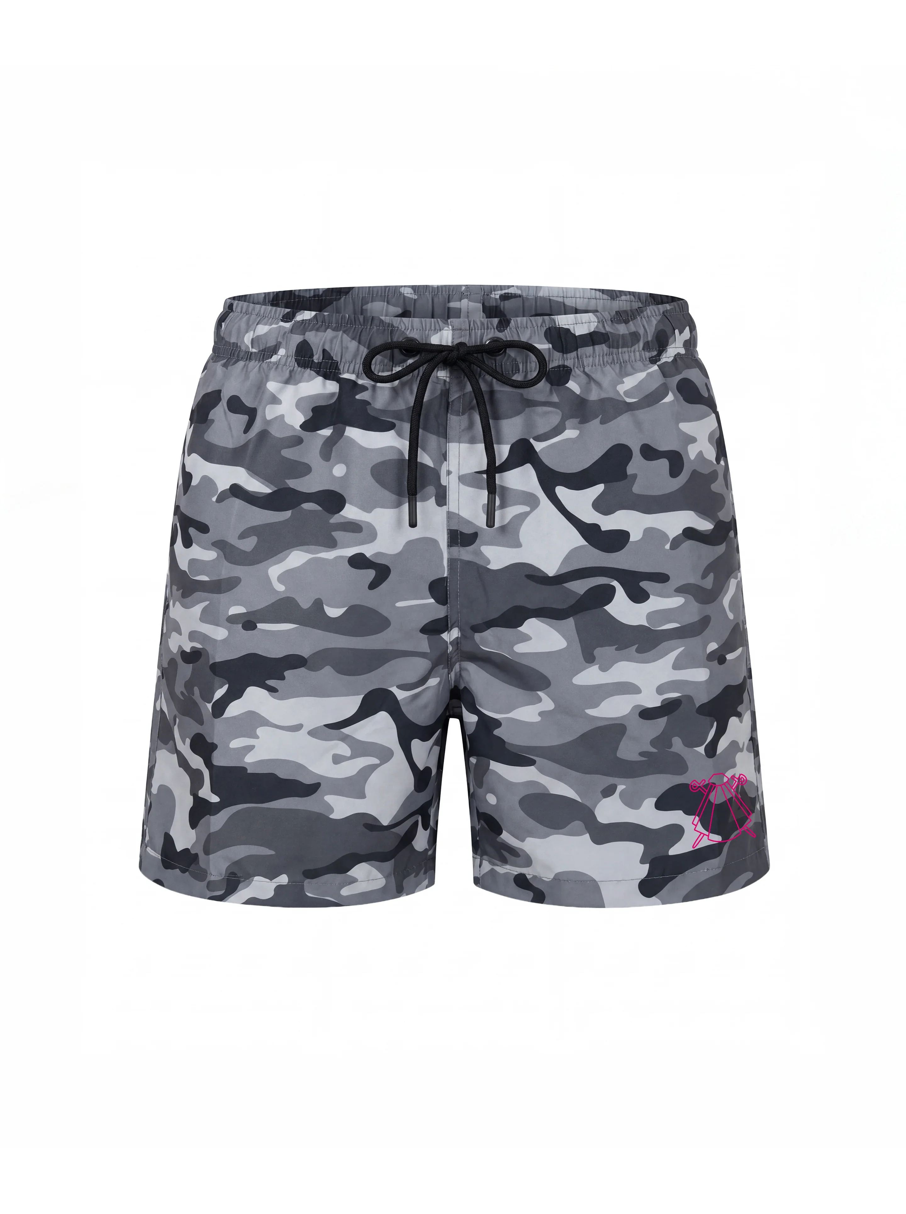Bañador Gris Camuflaje Hombre - Image 3