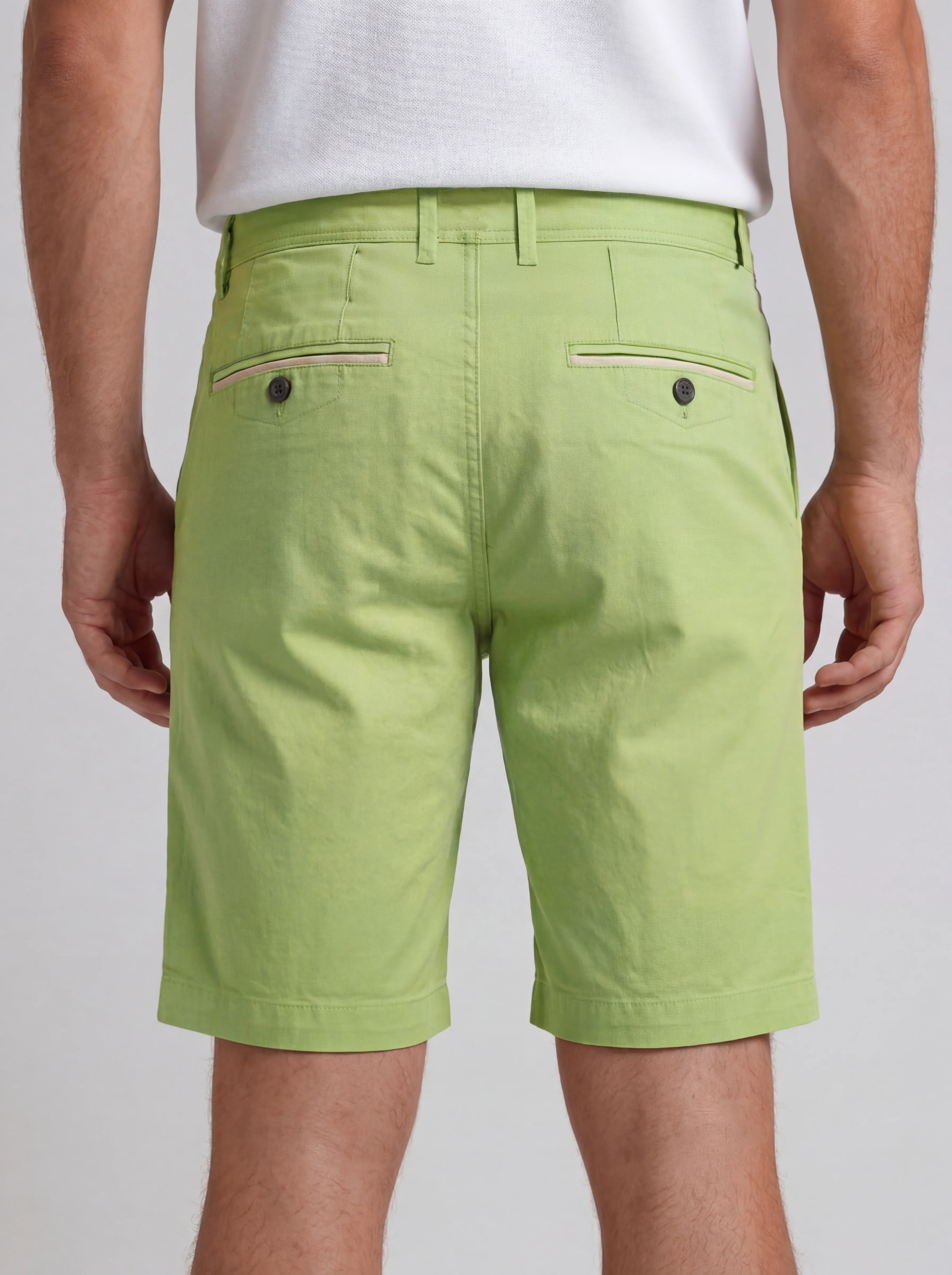 Bermuda Verde Clásica Hombre - Image 3