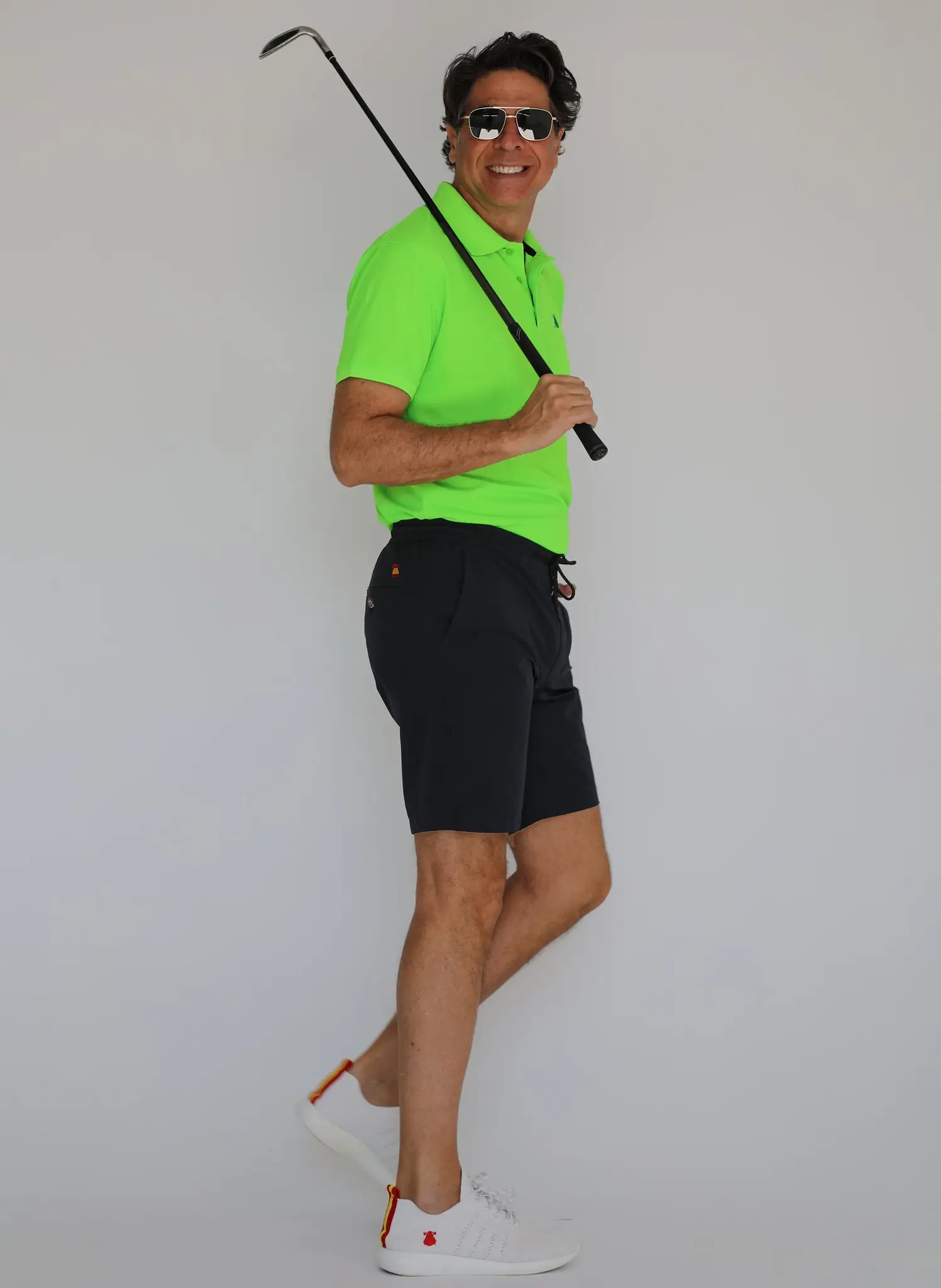 Bermudas Azul Cordón Tejido Técnico Hombre - Image 3