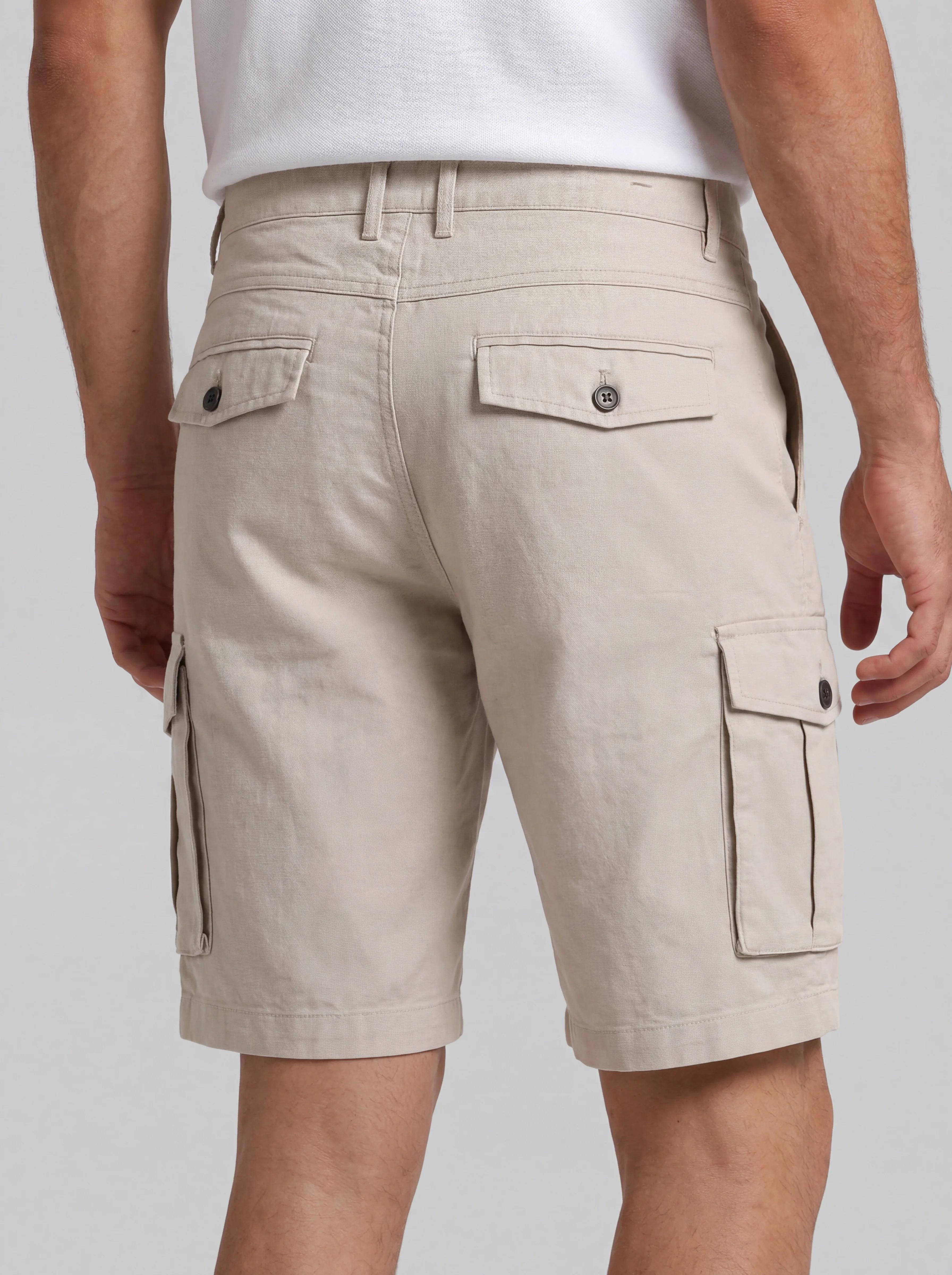Bermudas Camel Cargo Hombre - Image 3