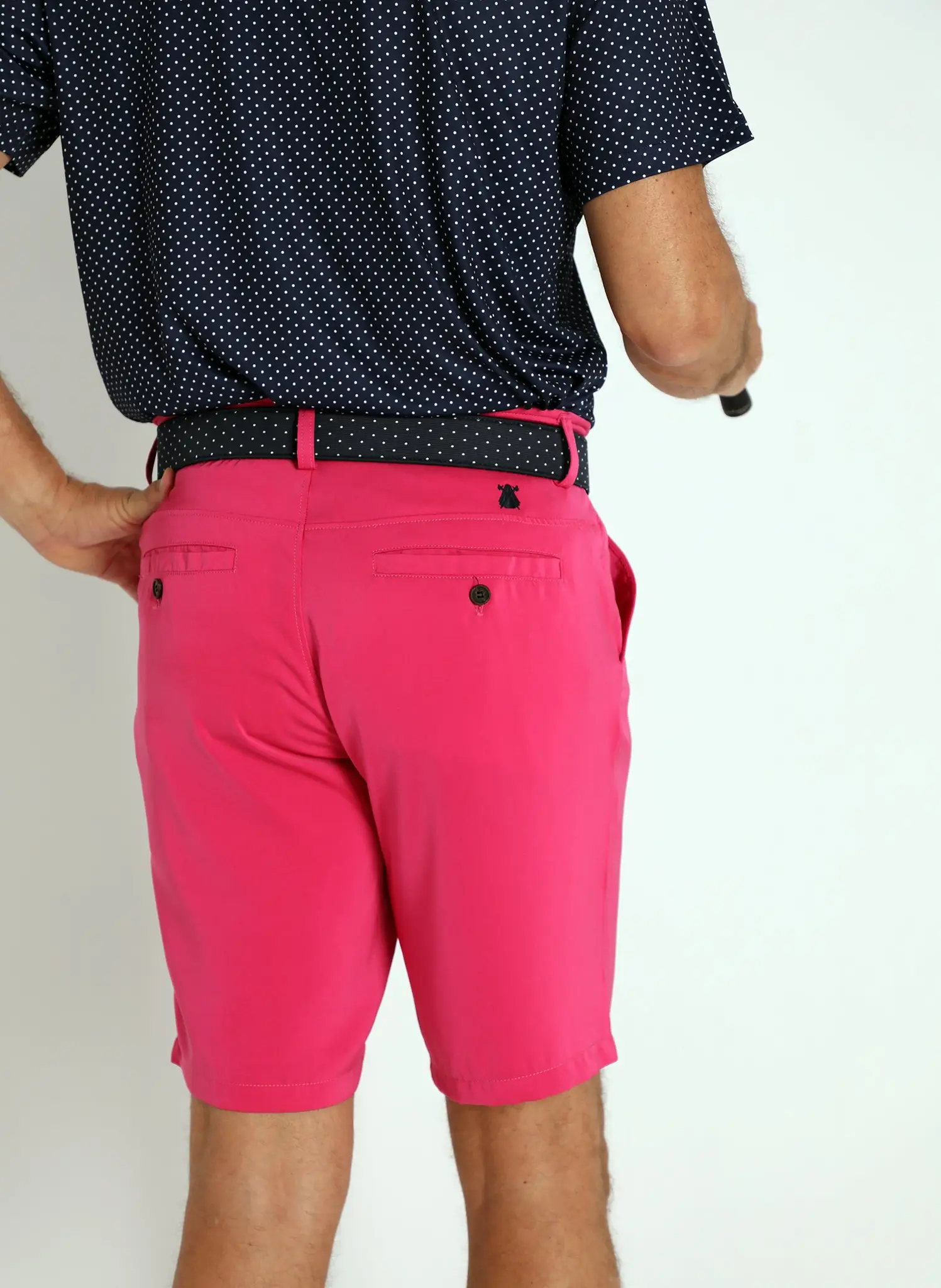 Bermudas Rosa Capote Tejido Técnico Hombre - Image 3