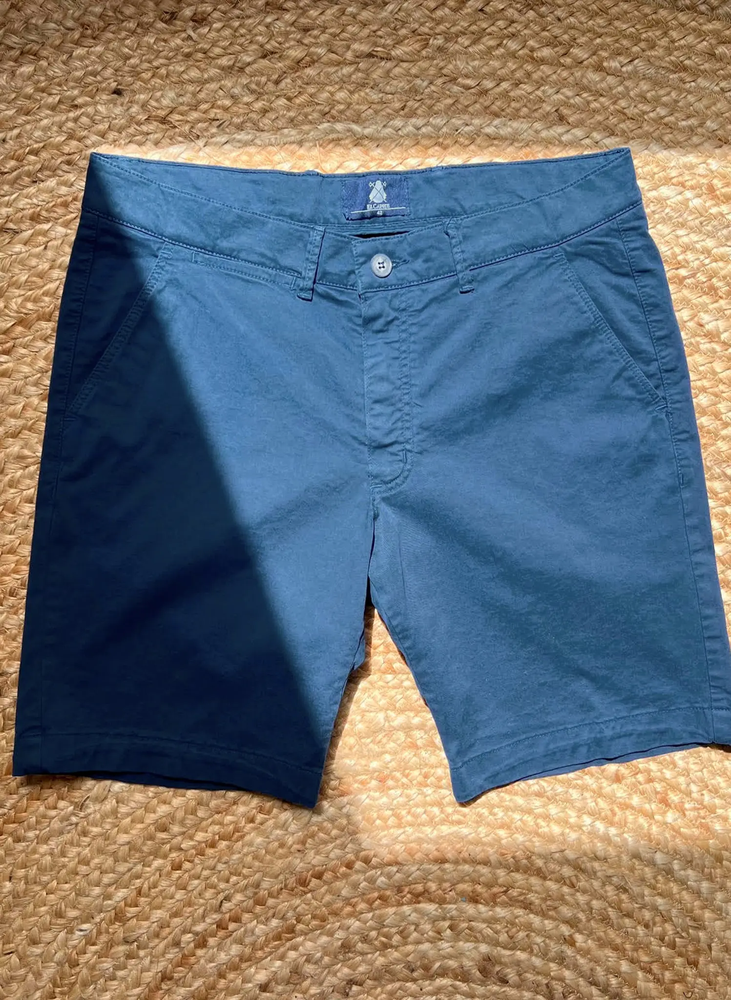 Bermudas Tipo Chino Azul Hombre - Image 4