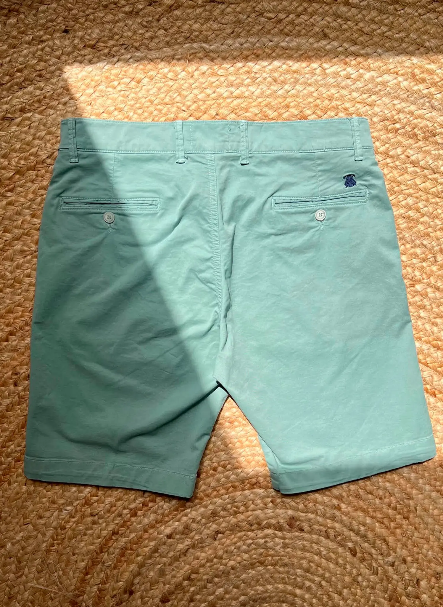 Bermudas Tipo Chino Verde Agua Hombre - Image 4