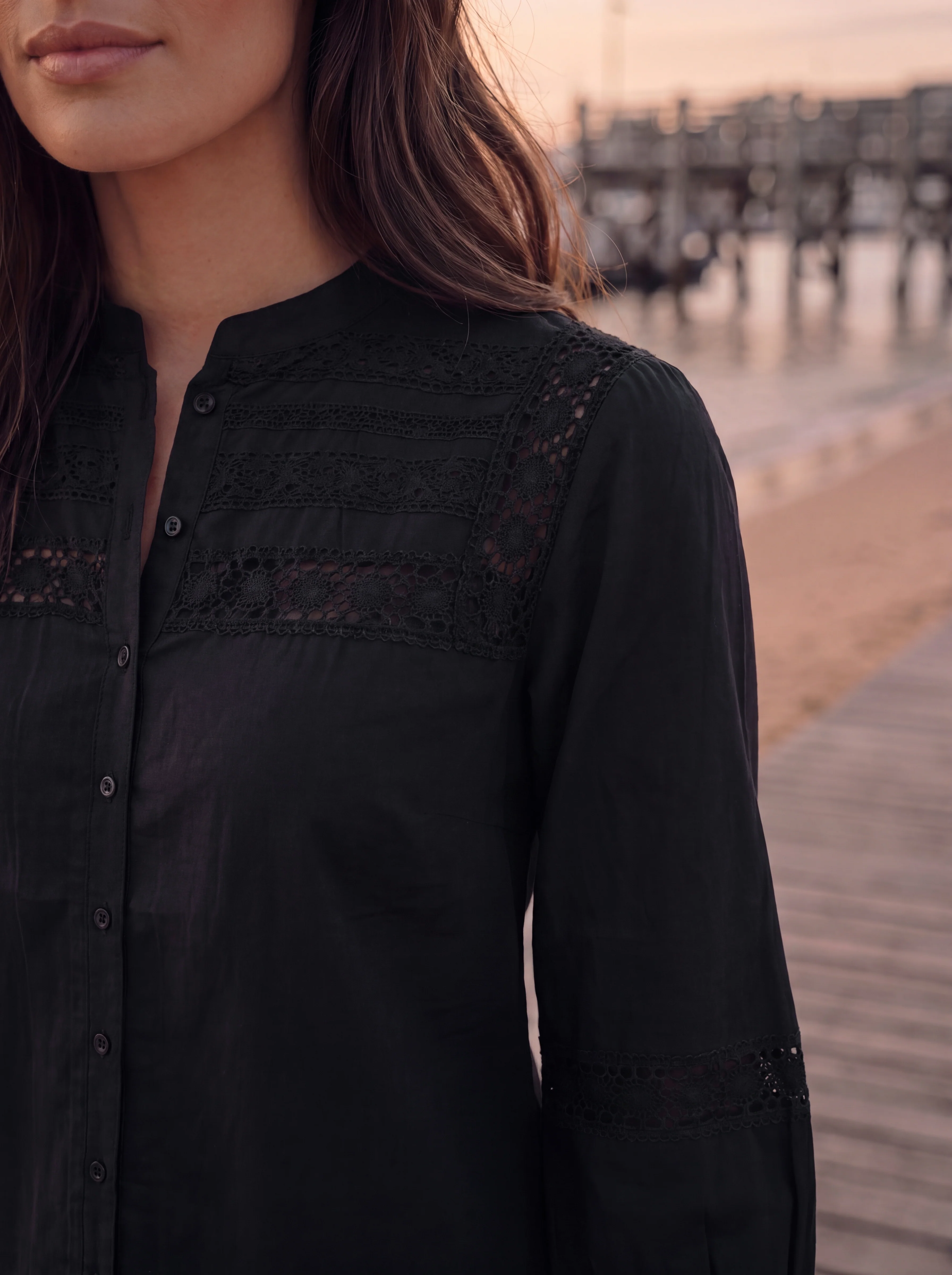 Blusa Negra Castilla Mujer - Image 2