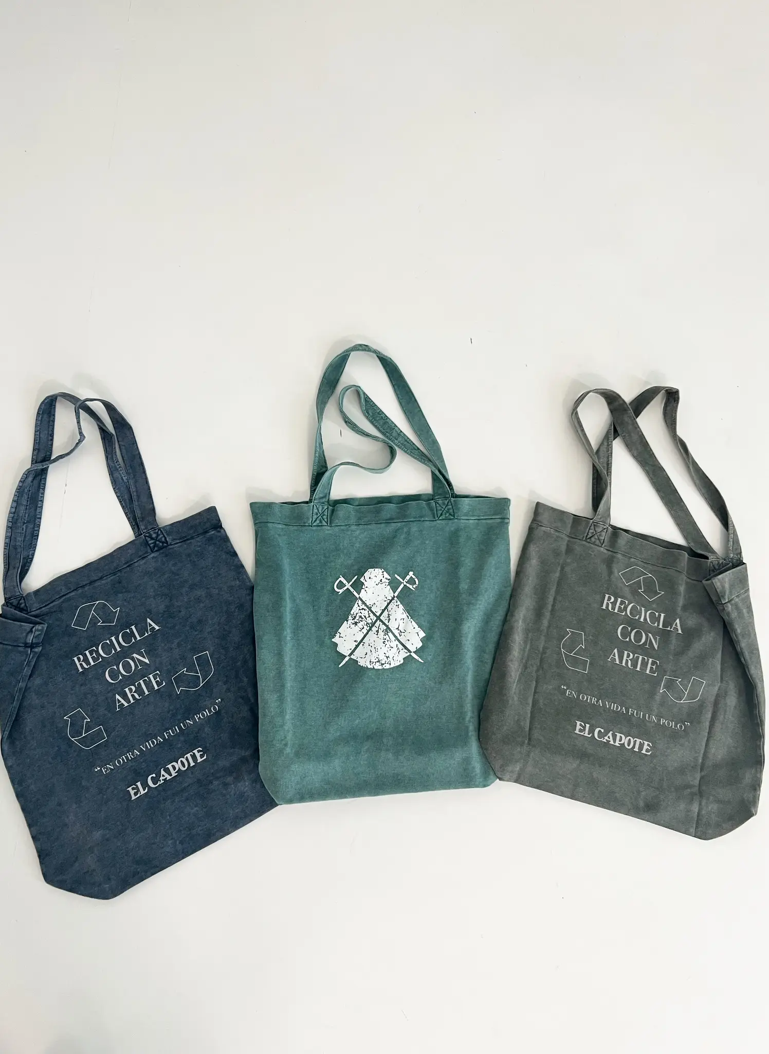 Bolsa Gris Tejido Polo - Image 4