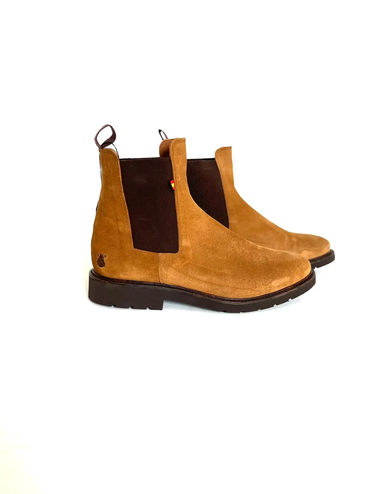 Botines Nobuck Cognac Suela Eva Hombre - Image 3