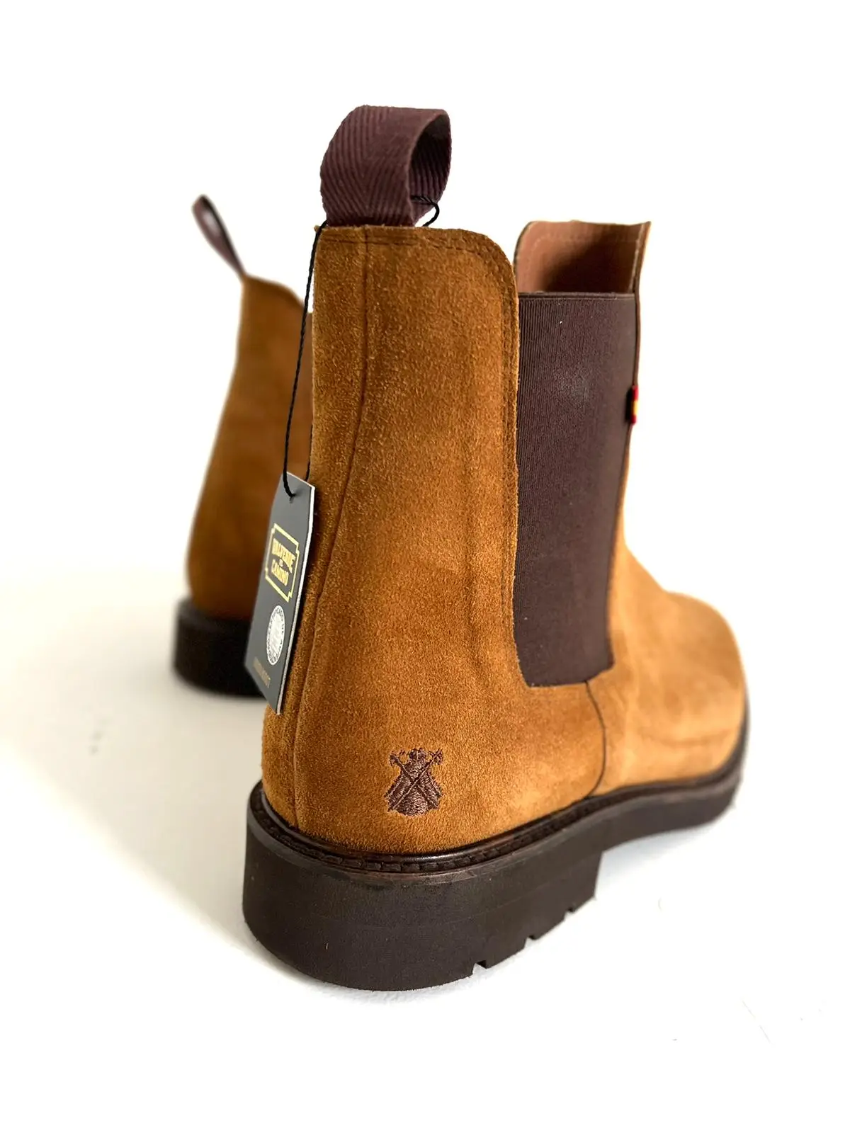 Botines Nobuck Cognac Suela Eva Hombre - Image 6
