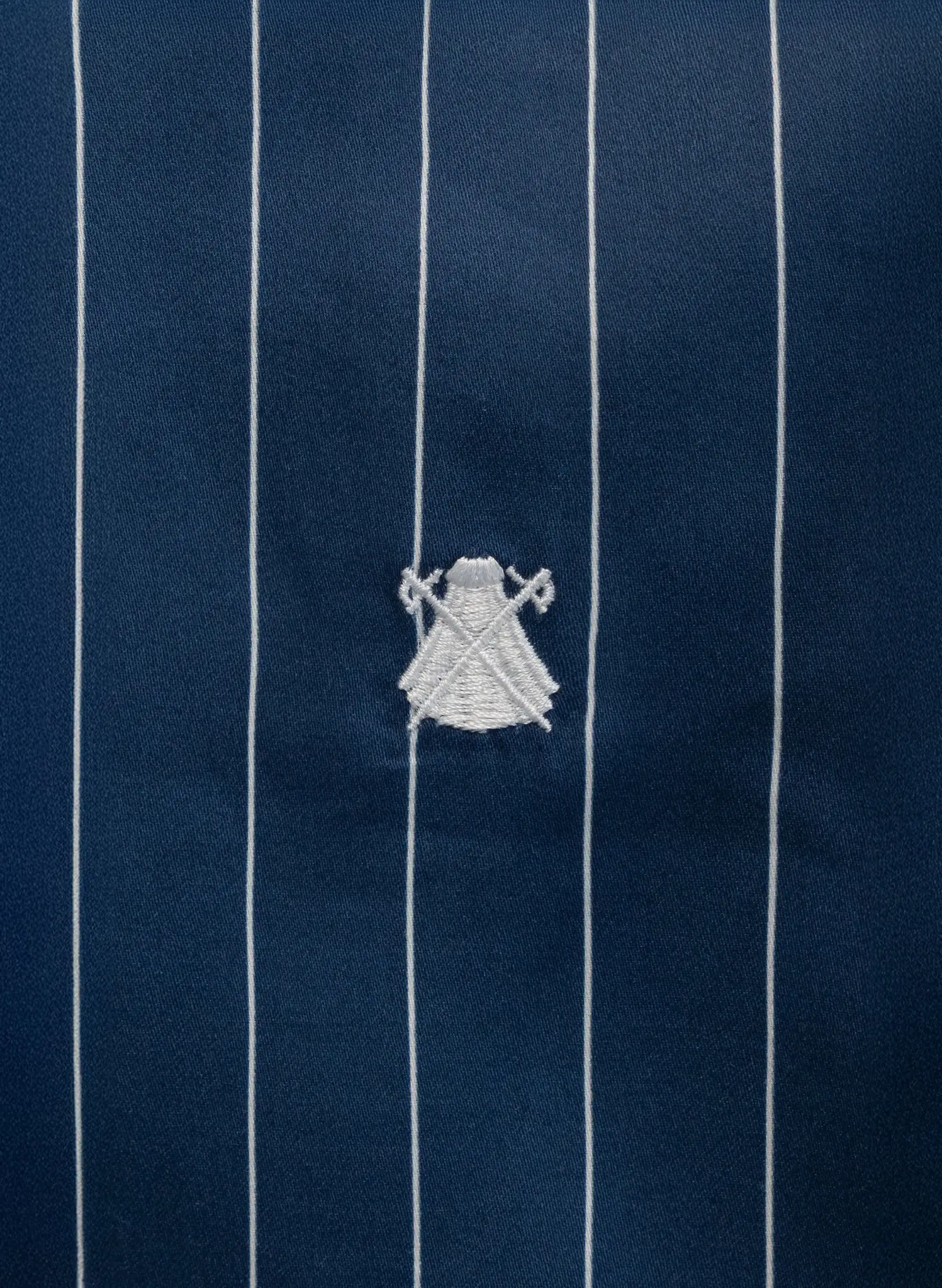 Camisa Azul Raya Diplomática Mujer - Image 3