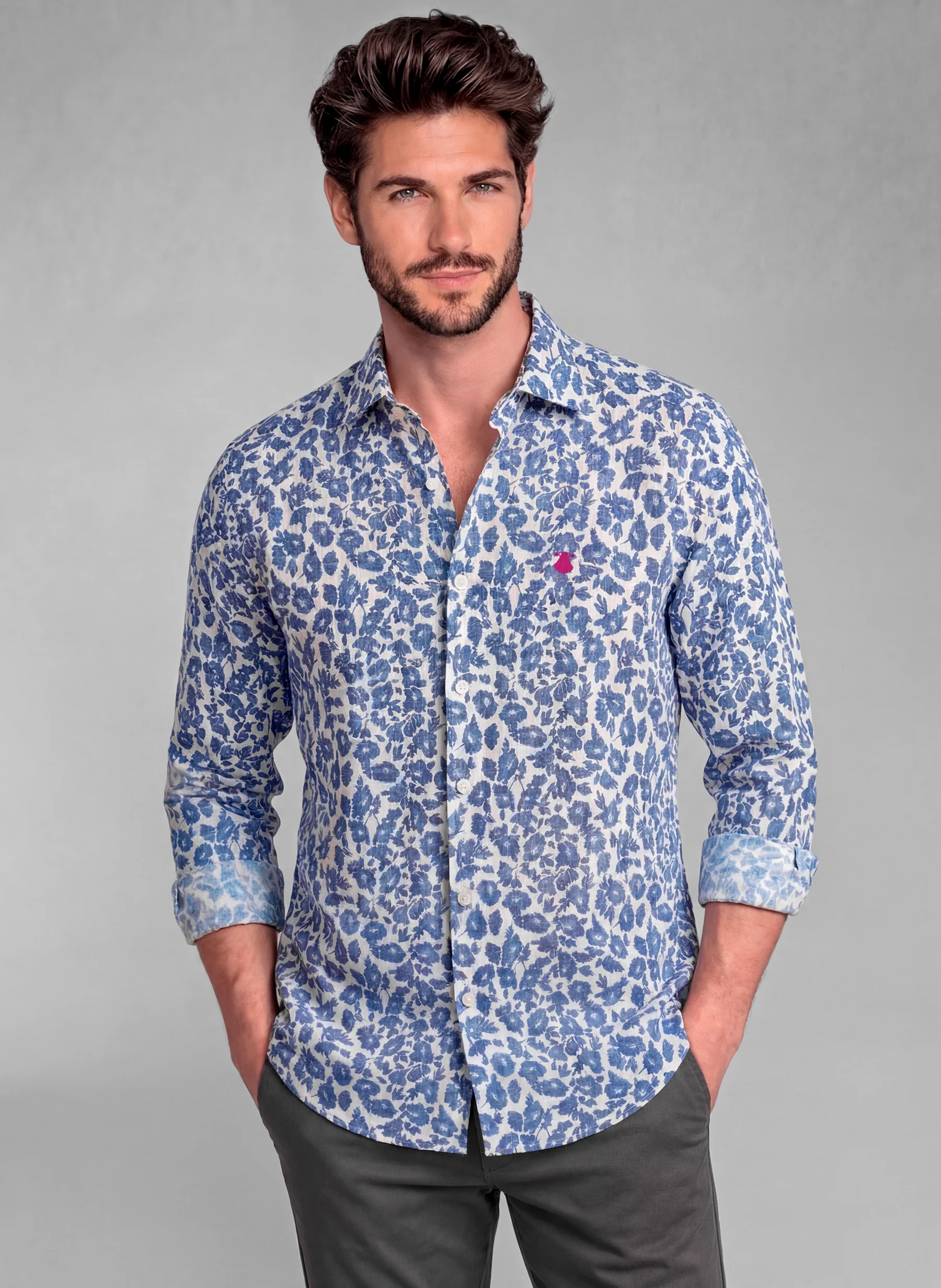 Camisa Blanca Fantasía Hombre