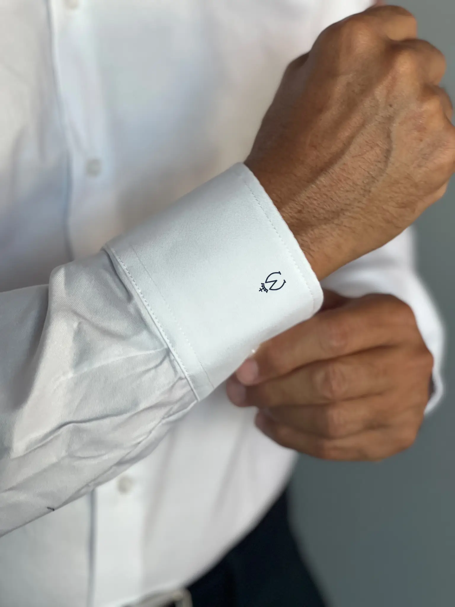 Camisa Blanca Personalizable Hombre - Image 7