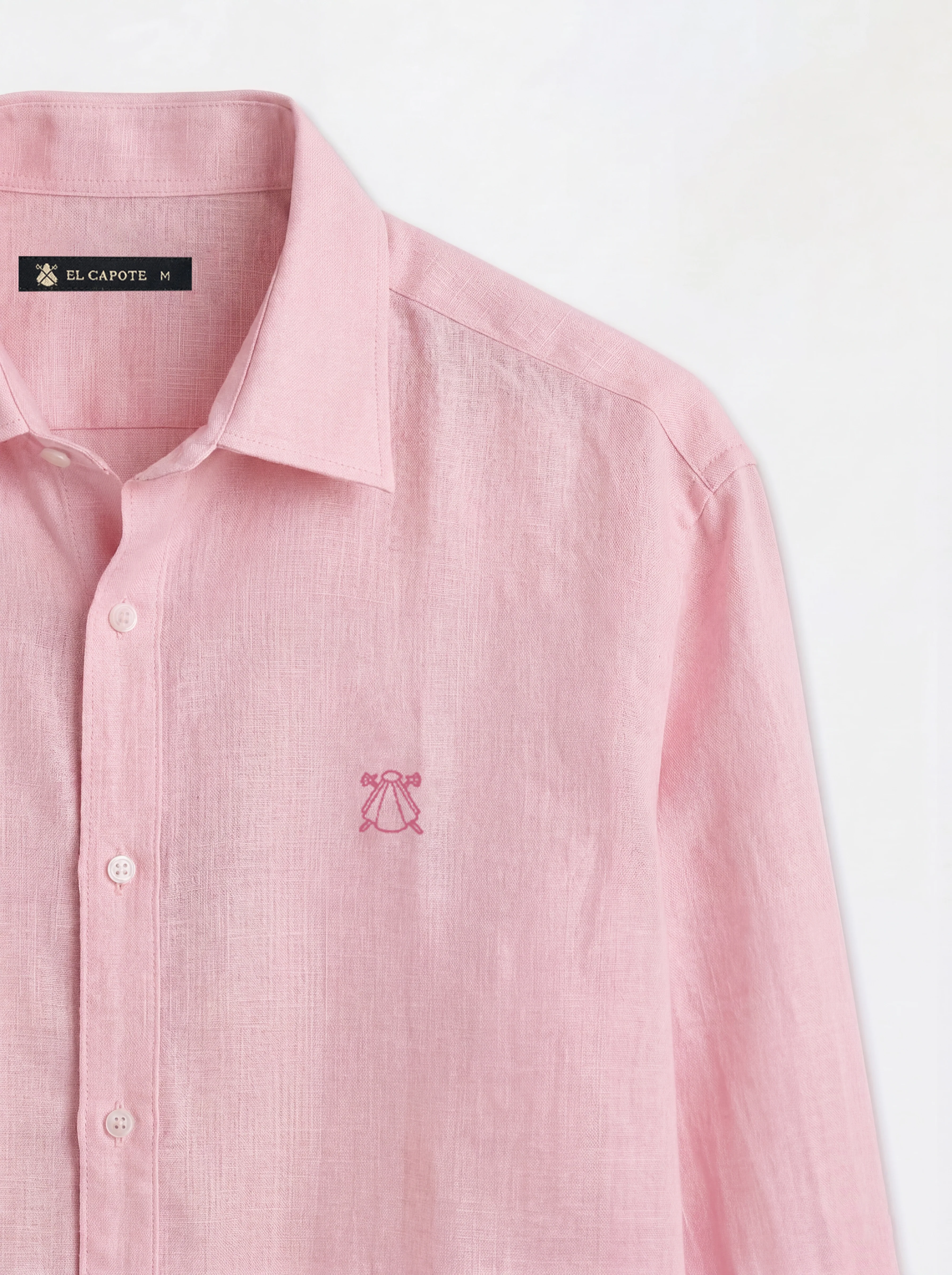 Camisa Rosa Palo Lino Hombre - Image 4