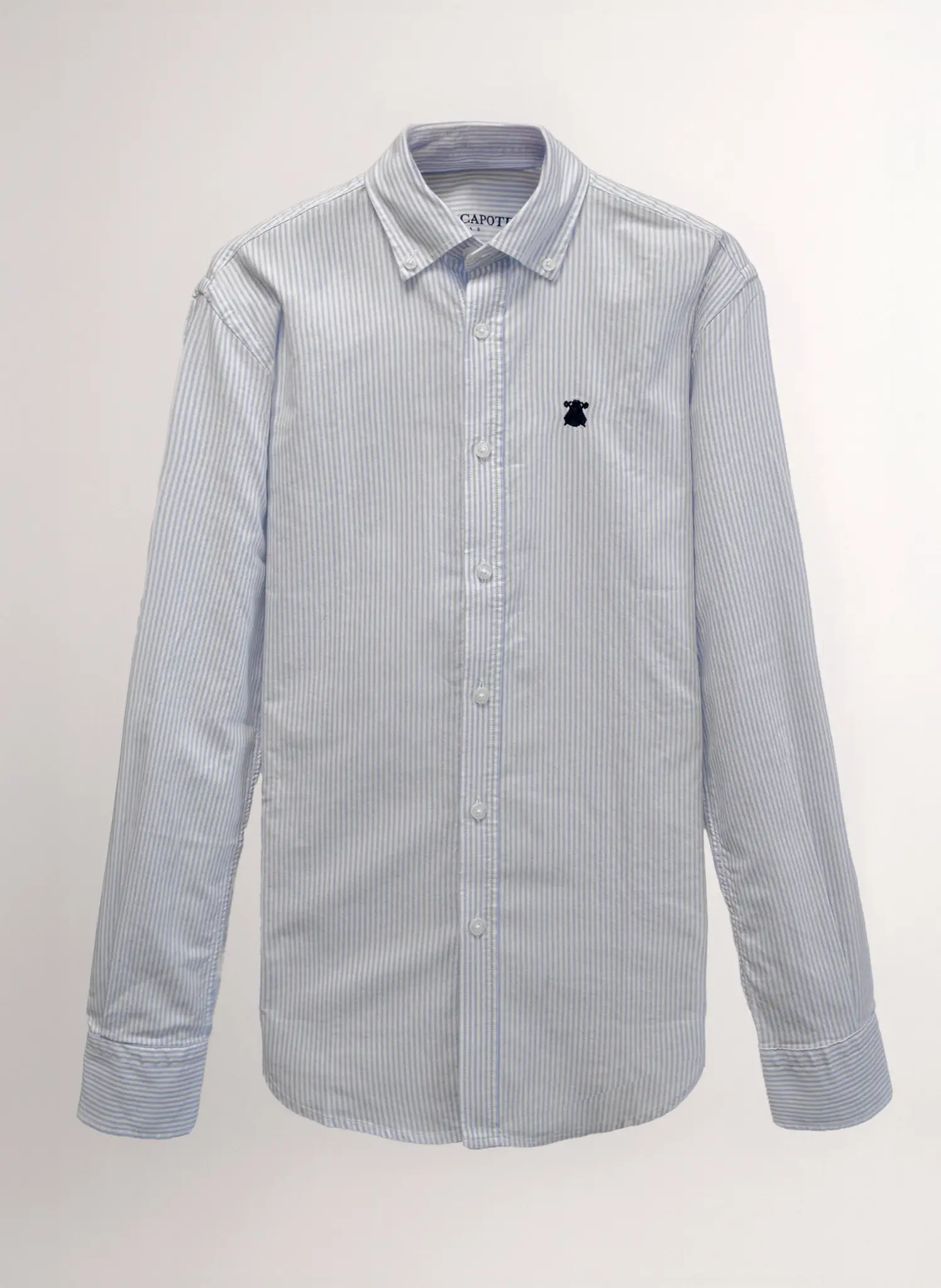 Camisa Hombre Rayas Cuello Botón - Image 2