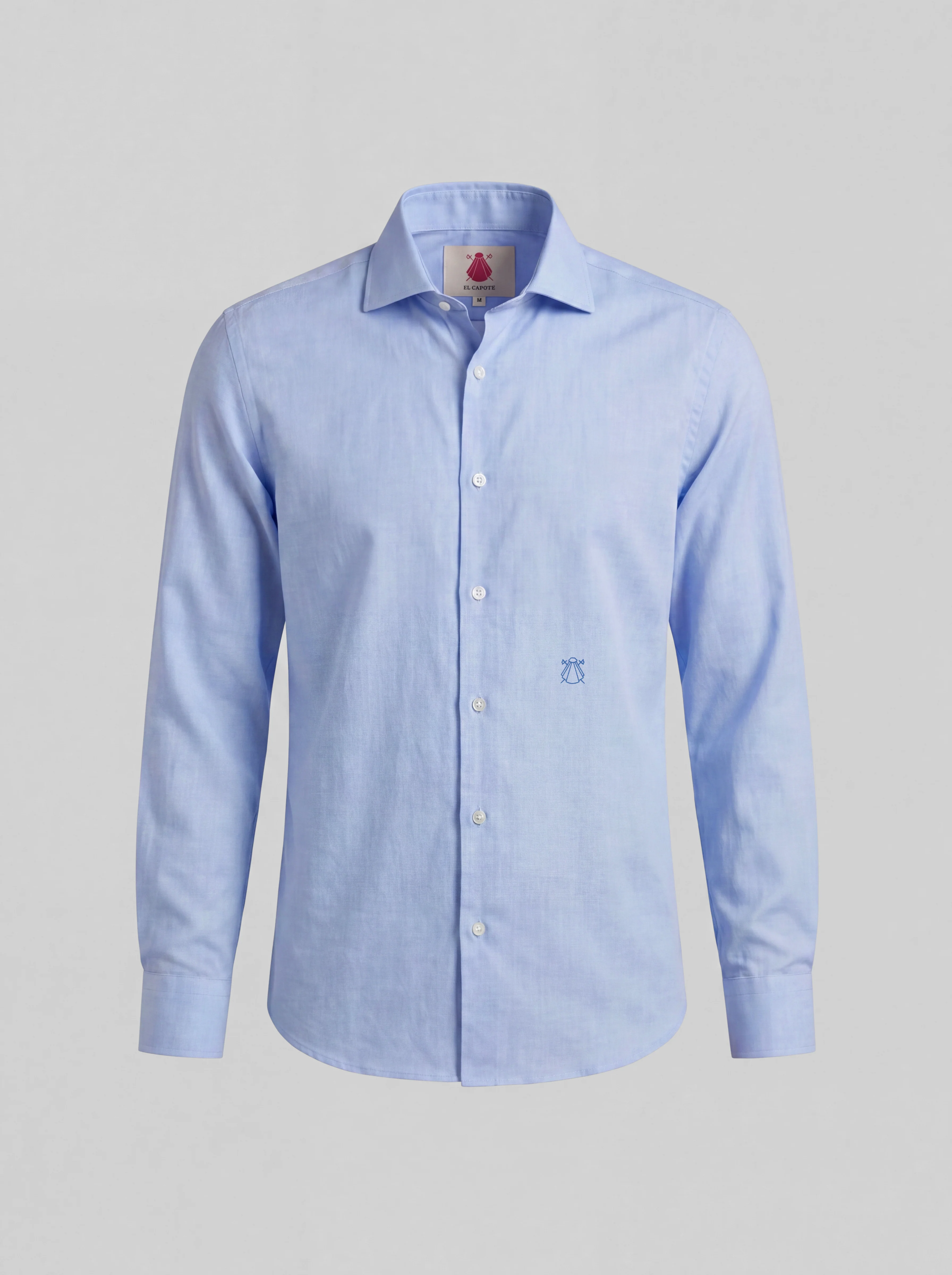 Camisa de Vestir Azul Fila Fil Hombre - Image 2