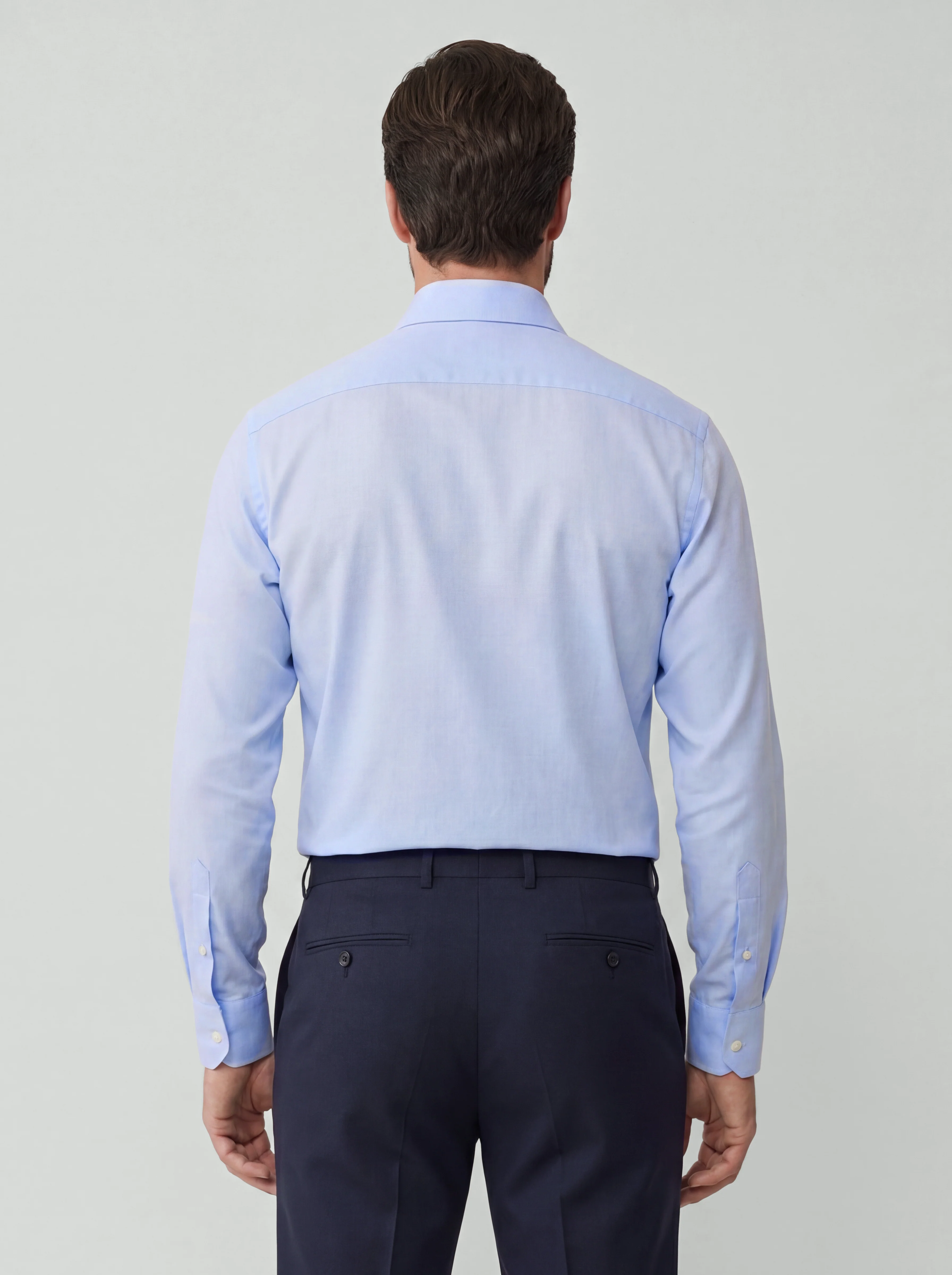 Camisa de Vestir Azul Fila Fil Hombre - Image 3