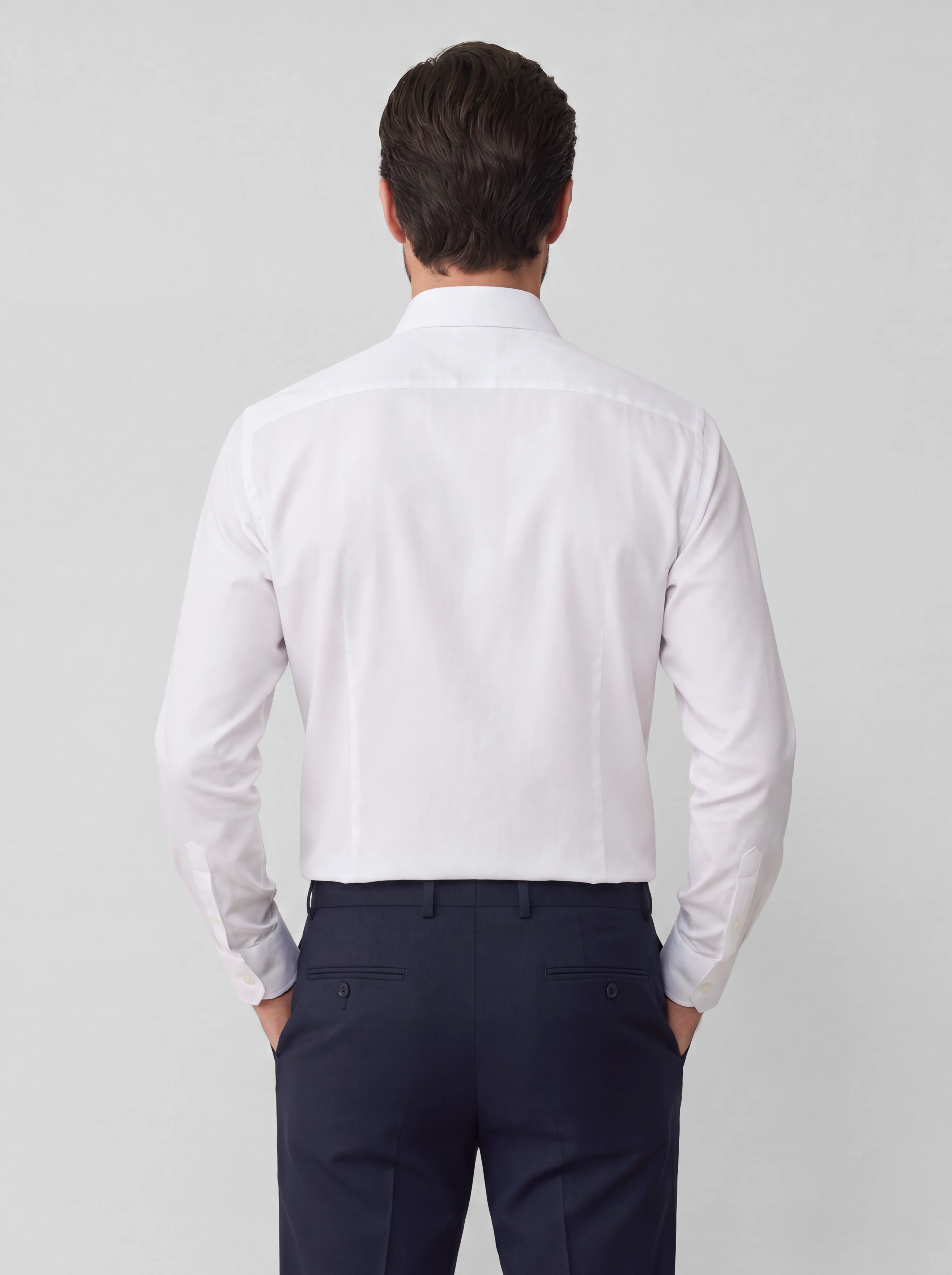 Camisa de Vestir Blanca Fila Fil Hombre - Image 3