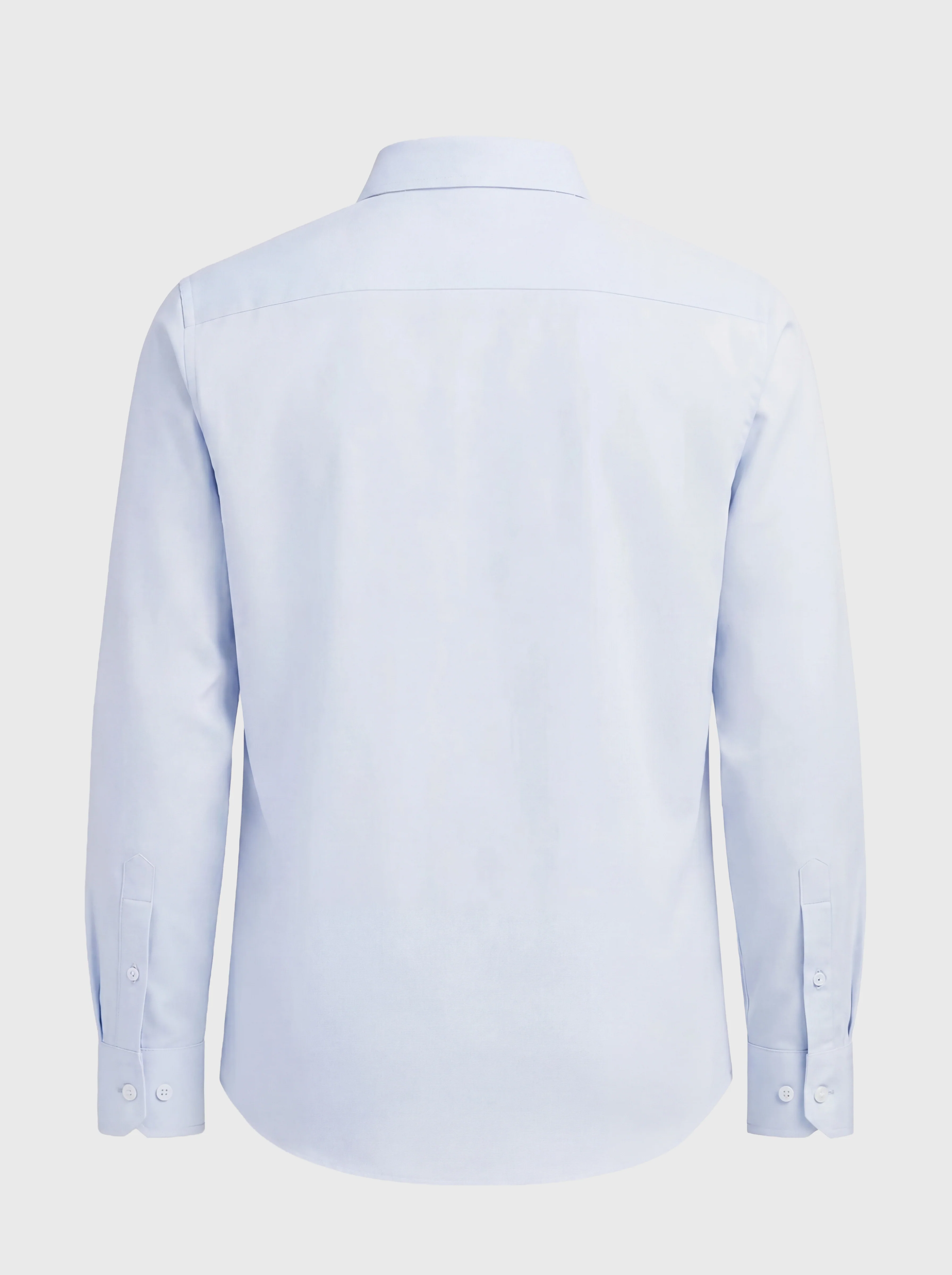 Camisa Azul Oxford Cinta Lunares Hombre - Image 4