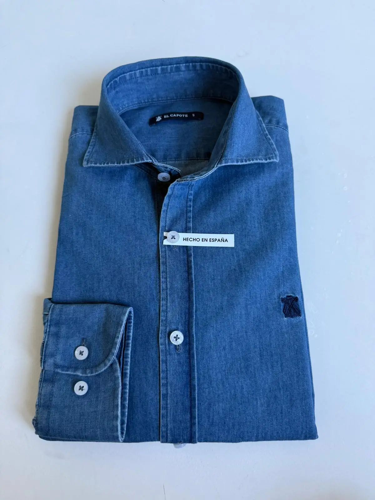 Camisa Denim Classic Hombre - Image 4