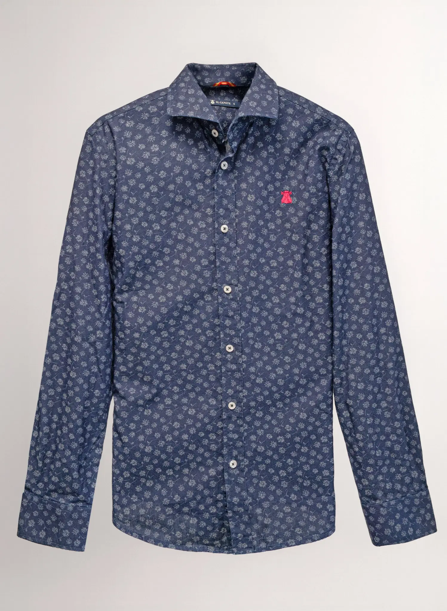 Camisa Hombre Denim Estampada - Image 2