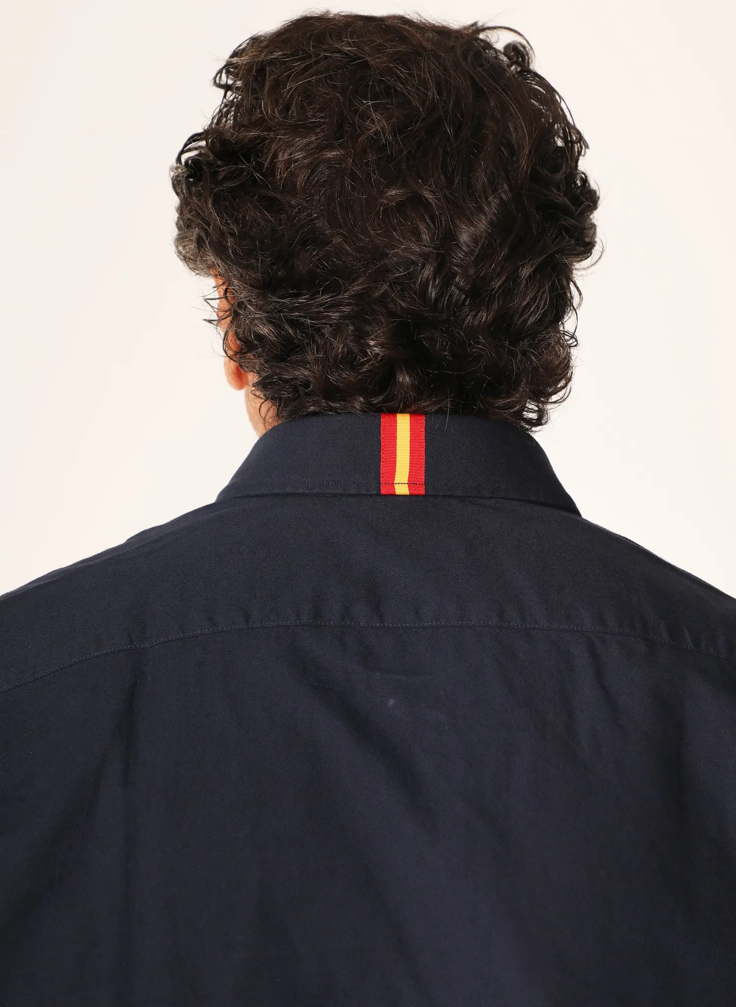Camisa Azul Marino Regata España Hombre - Image 4