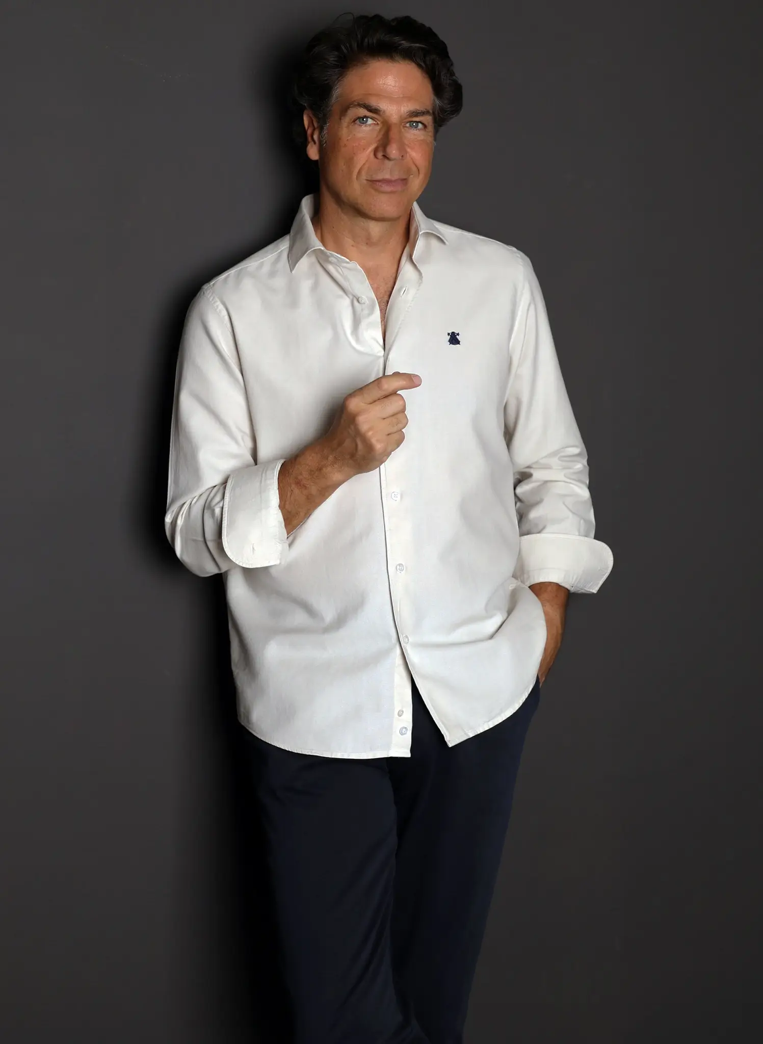 Camisa Camel Nido de Abeja Hombre - Image 2