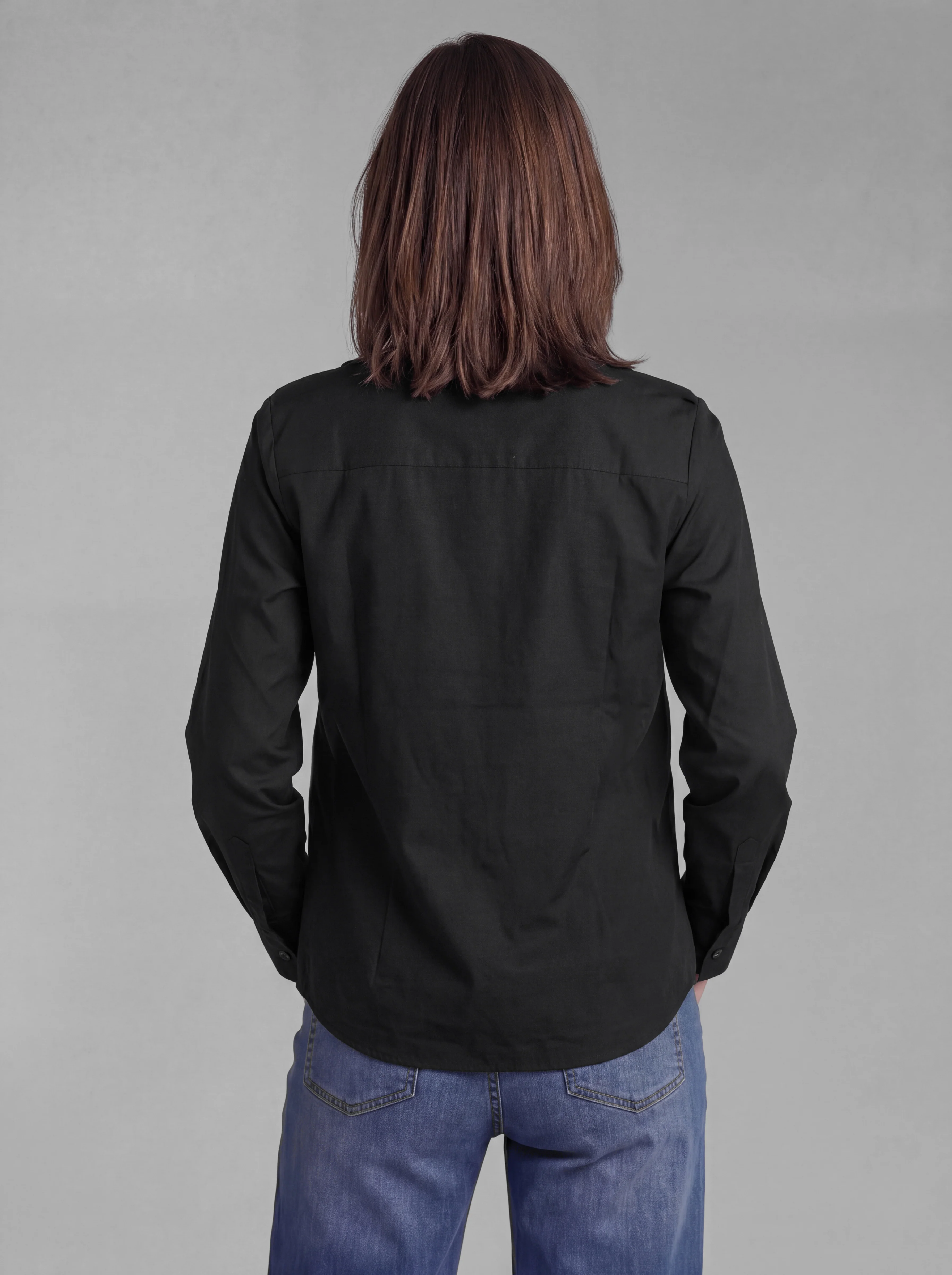 Camisa Negra Flamenca Mujer - Image 3