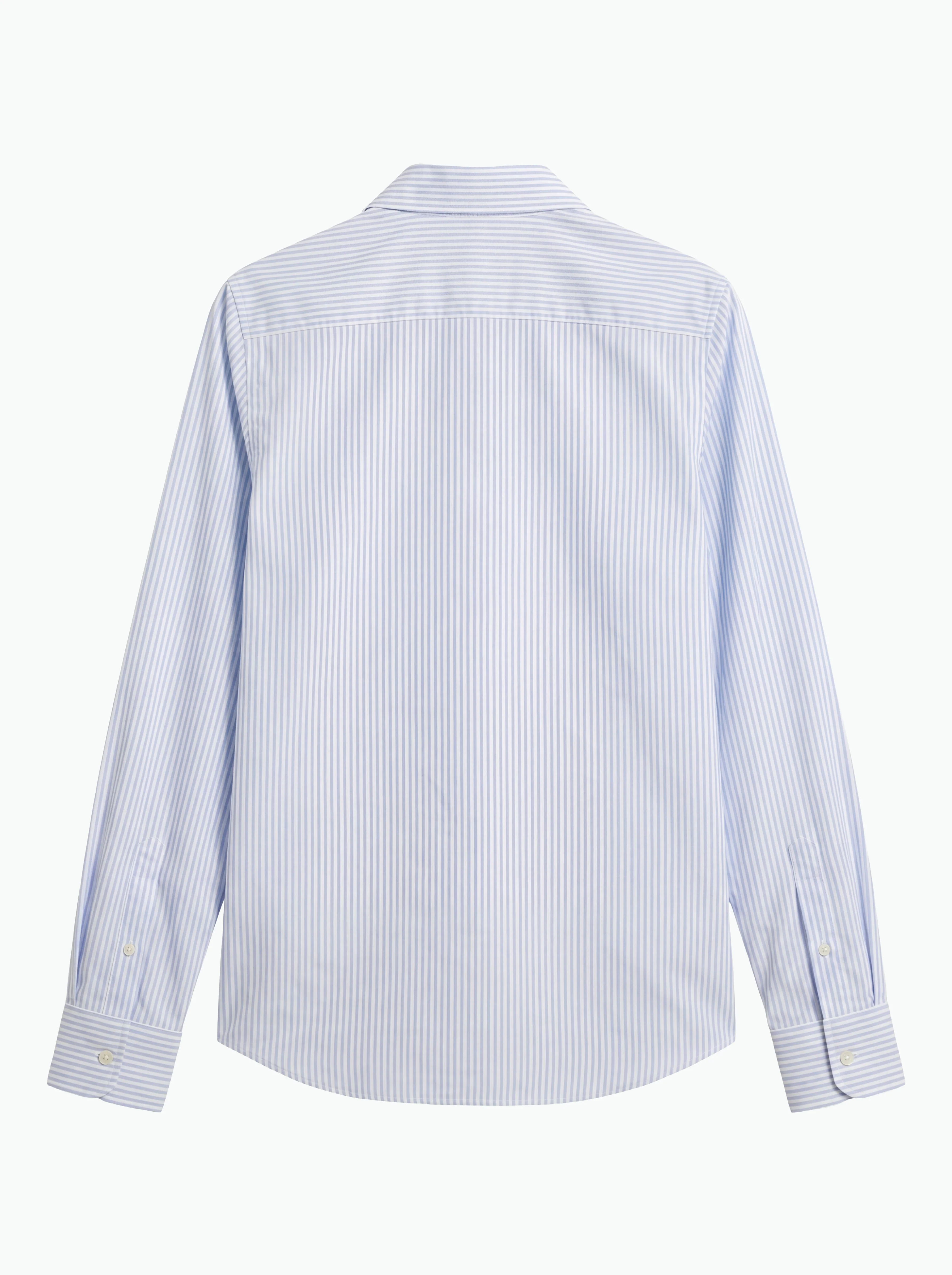 Camisa Rayas Cuello Italiano Mujer - Image 4