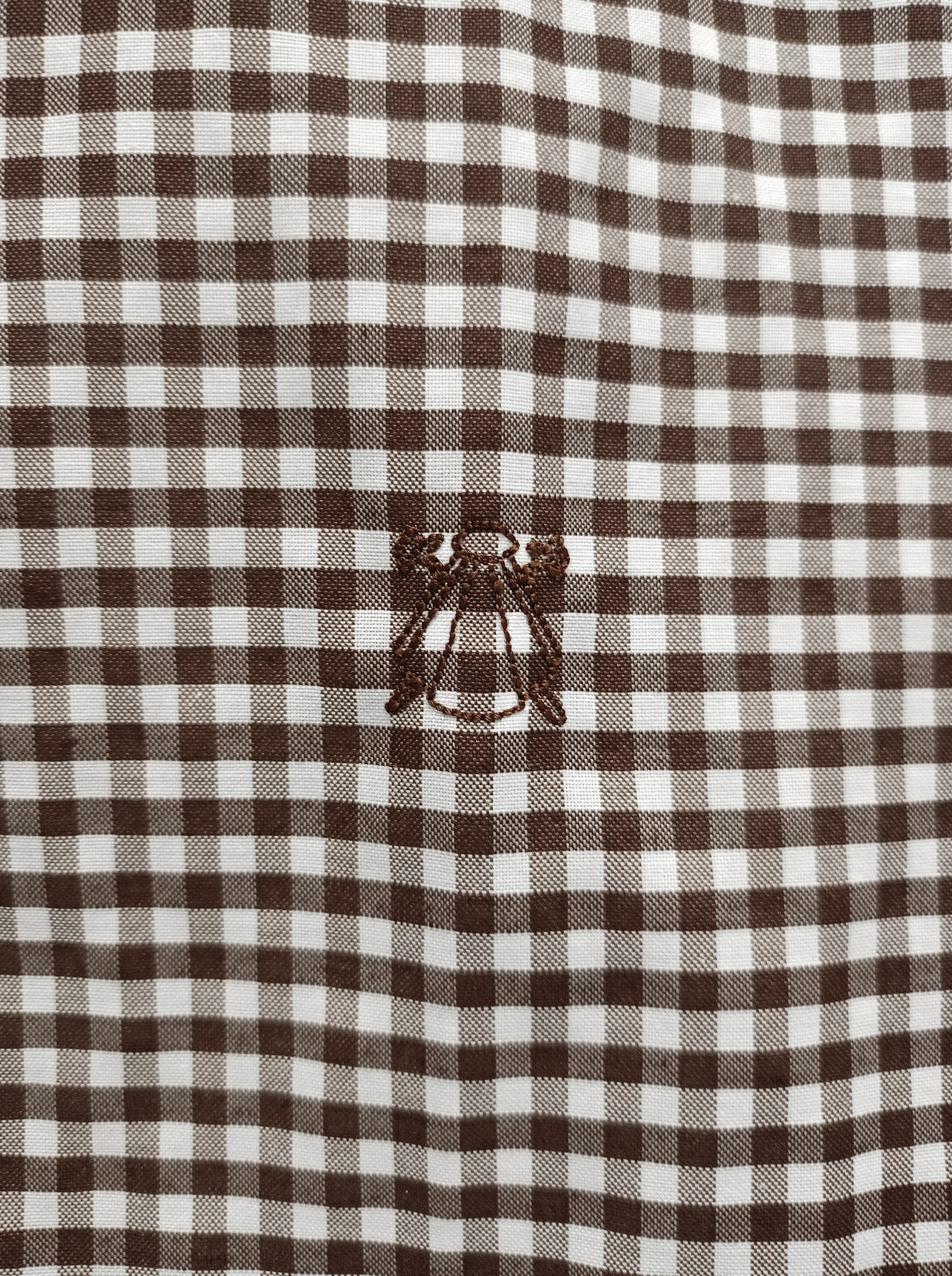 Camisa Rodeo Vichy Marrón Mujer - Image 6