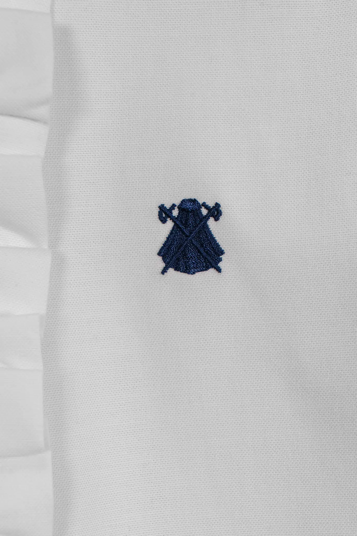 Camisa Blanca Pechera Volantes Mujer - Image 3