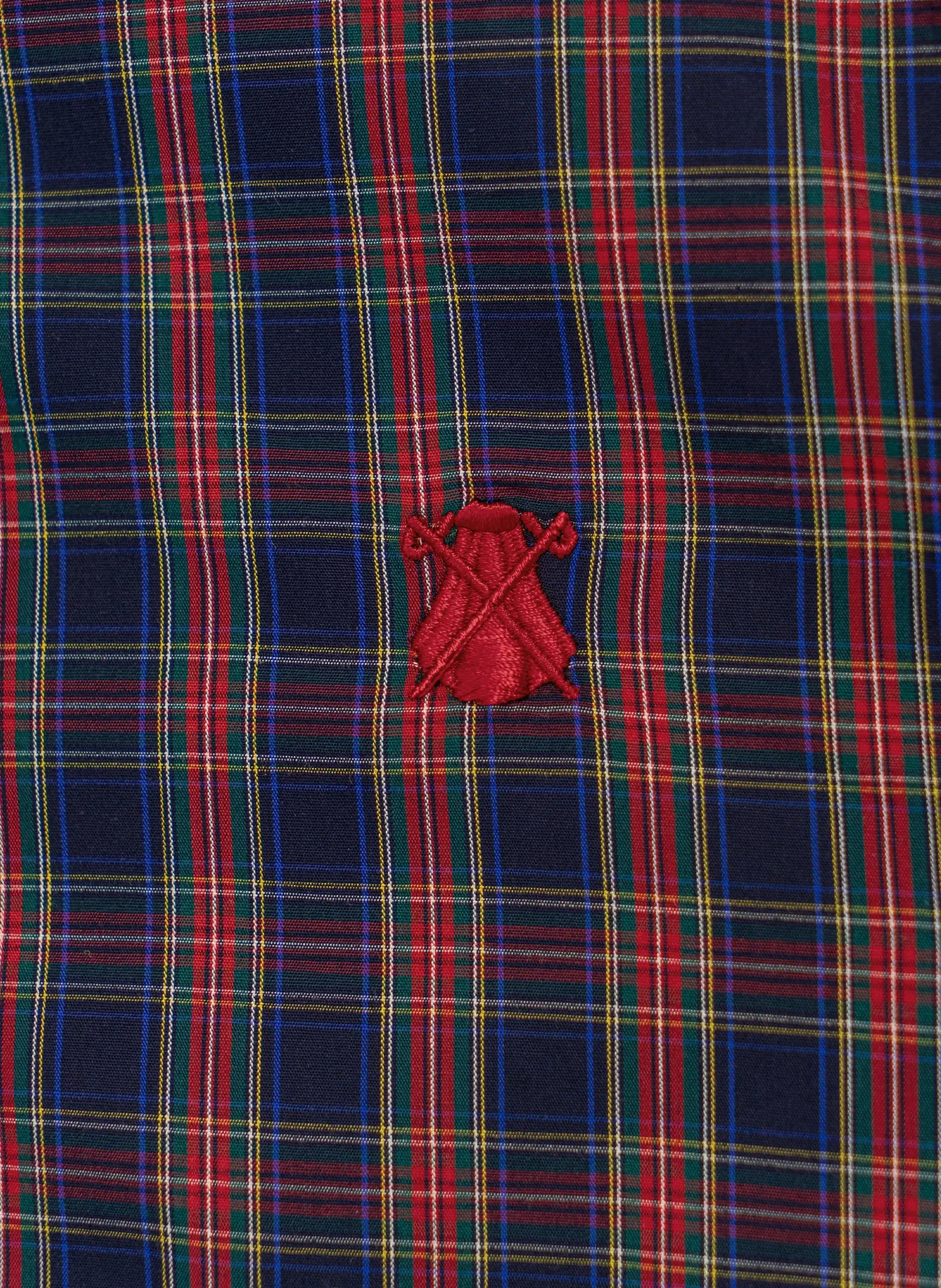 Camisa Tartán Azul y Rojo Mujer - Image 3