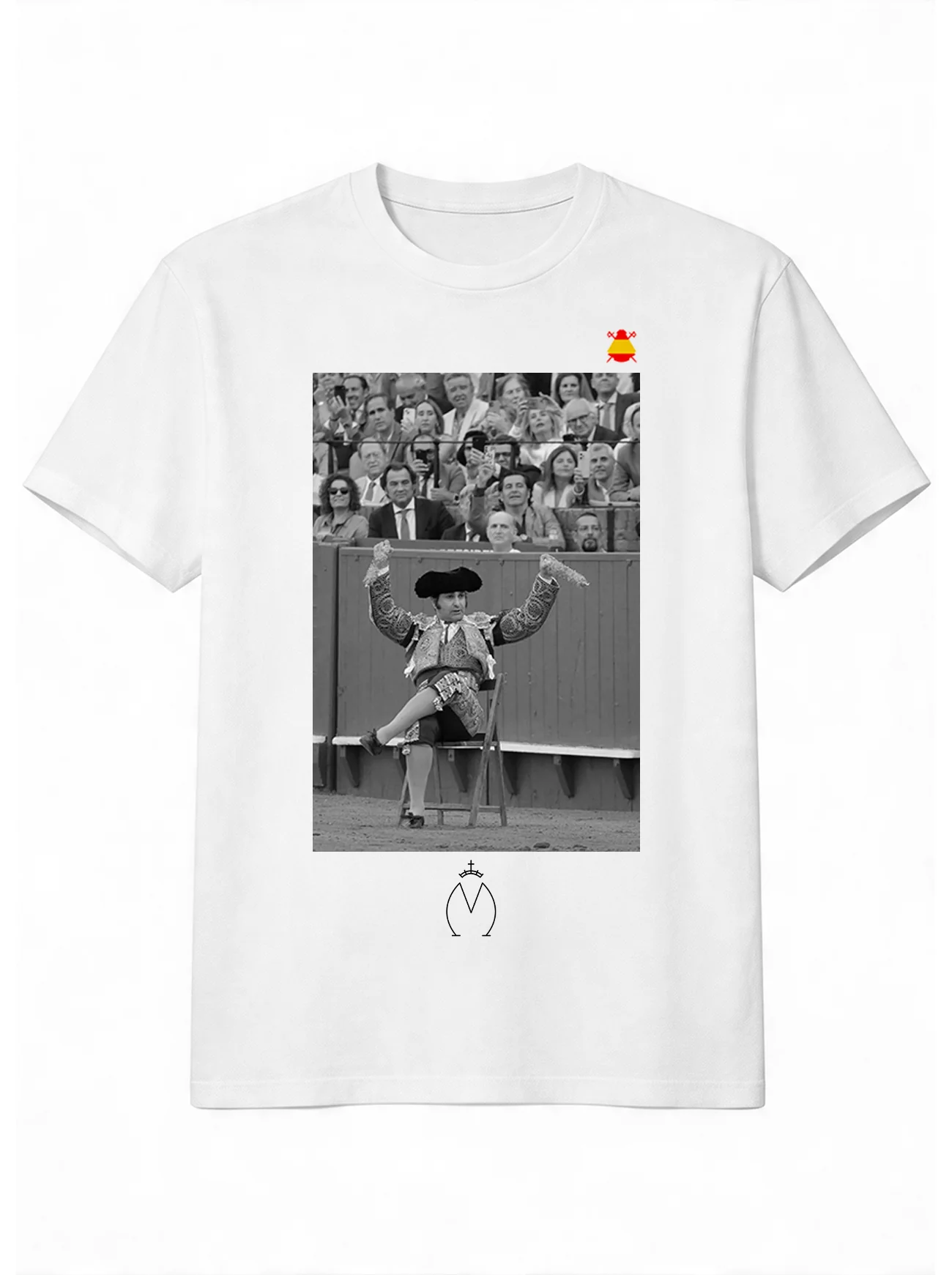 Camiseta Blanca Morante Silla Hombre - Image 2