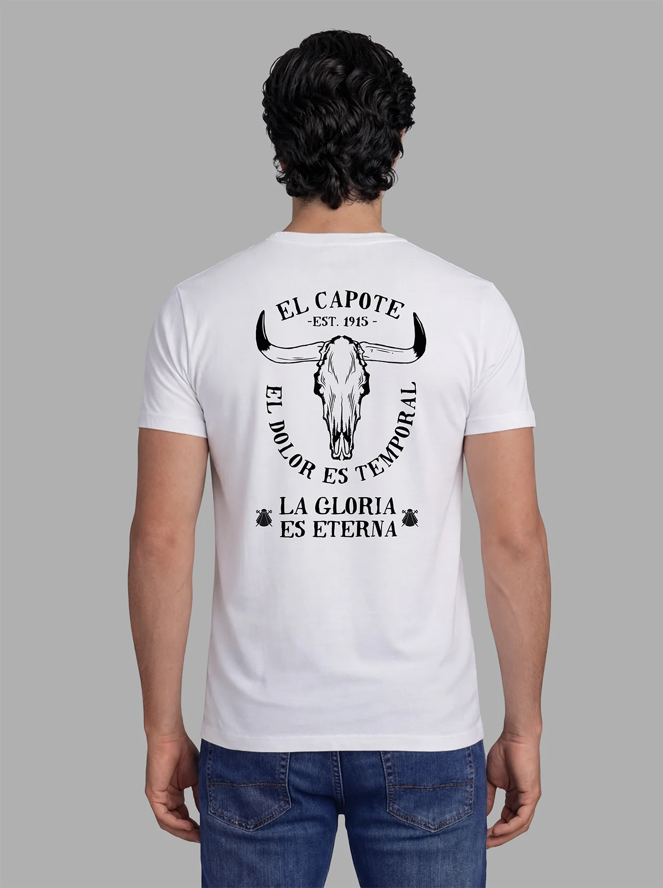 Camiseta Blanca Personalizable Hombre - Image 10