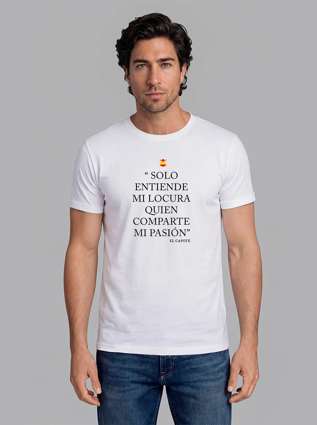 Camiseta Blanca Personalizable Hombre - Image 11