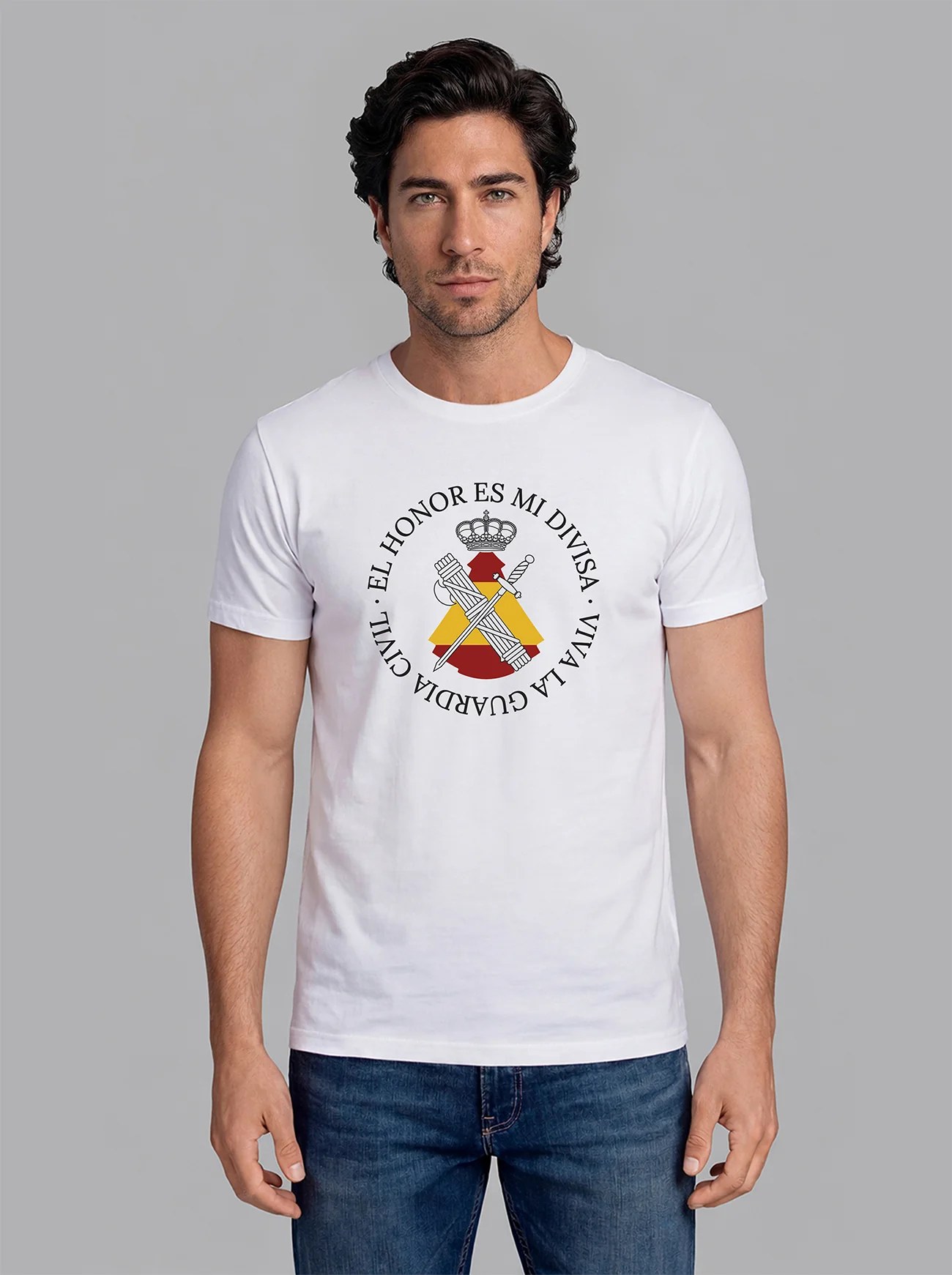 Camiseta Blanca Personalizable Hombre - Image 12