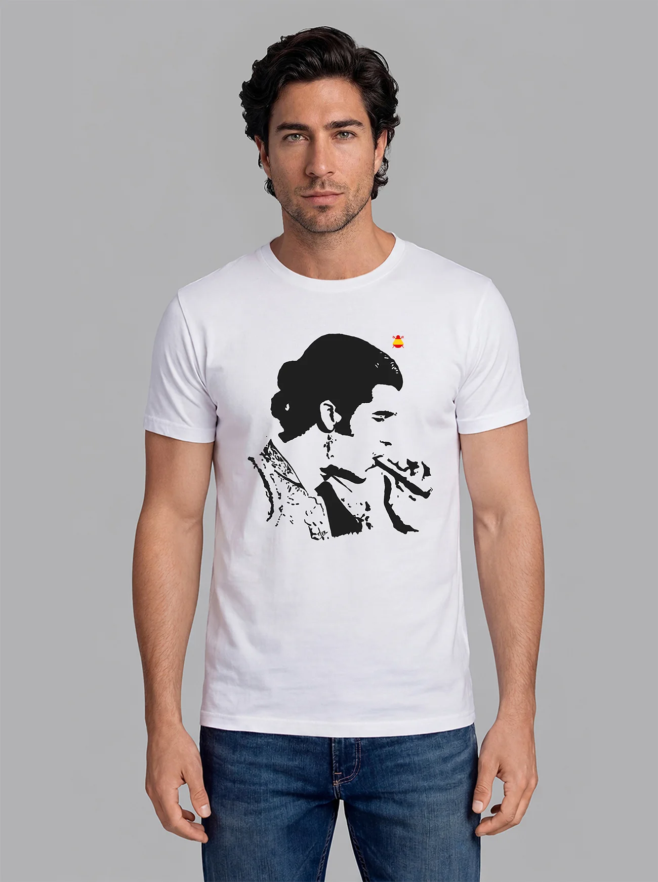Camiseta Blanca Personalizable Hombre - Image 13