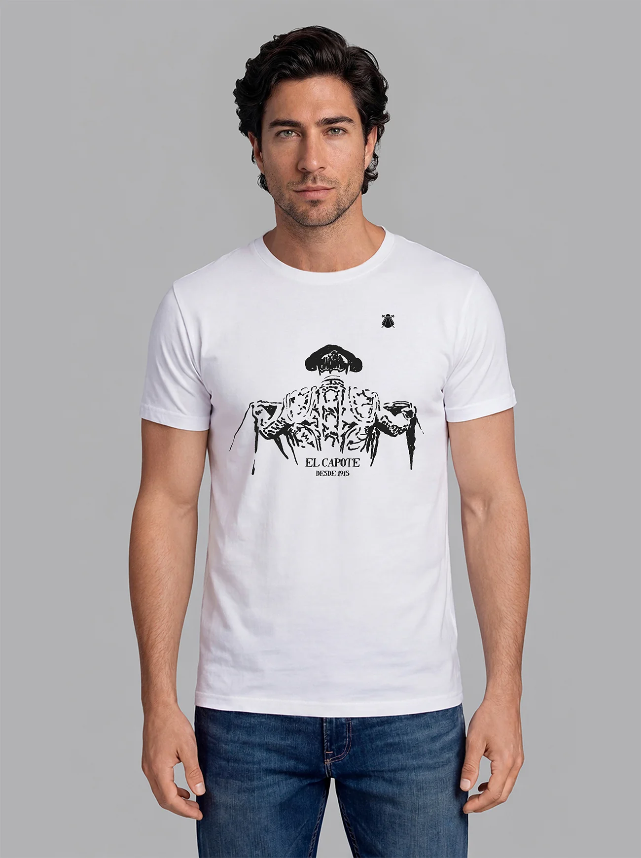 Camiseta Blanca Personalizable Hombre - Image 18