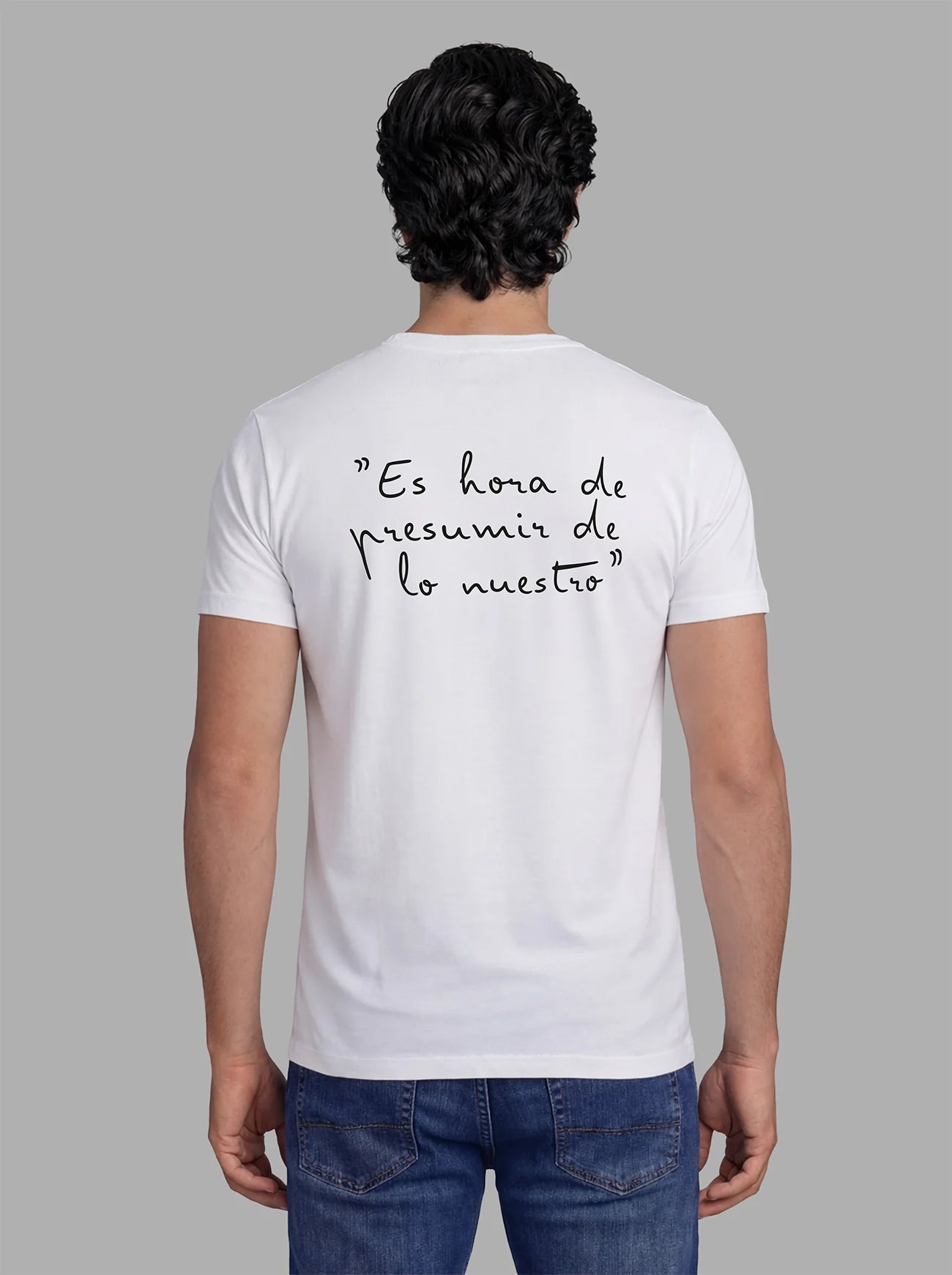 Camiseta Blanca Personalizable Hombre - Image 27