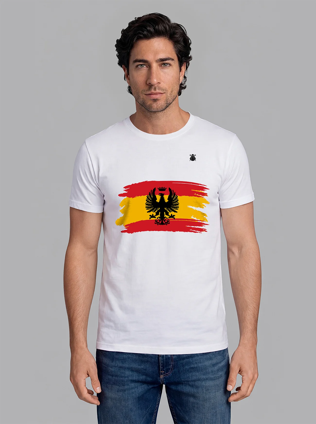 Camiseta Blanca Personalizable Hombre - Image 4