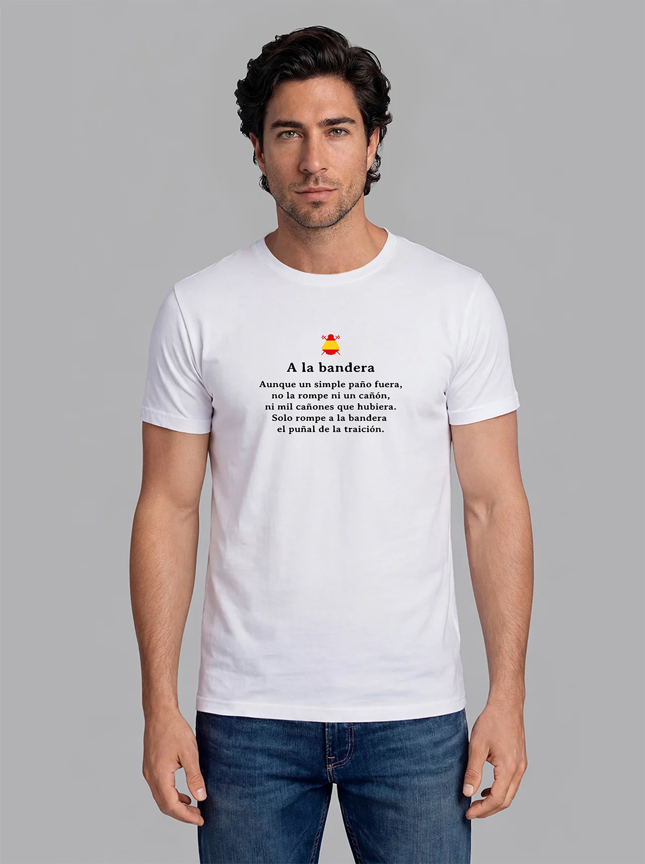 Camiseta Blanca Personalizable Hombre - Image 6