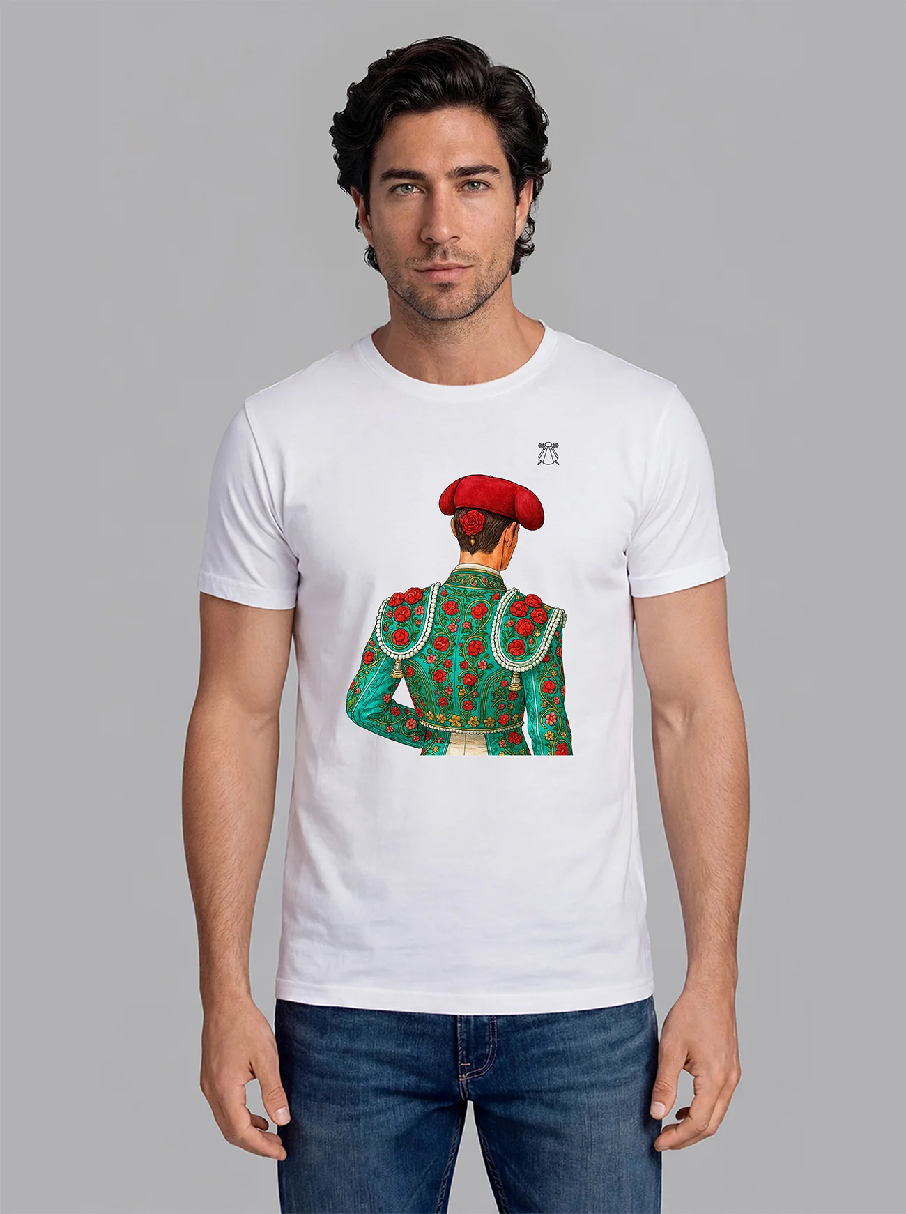 Camiseta Blanca Personalizable Hombre - Image 7