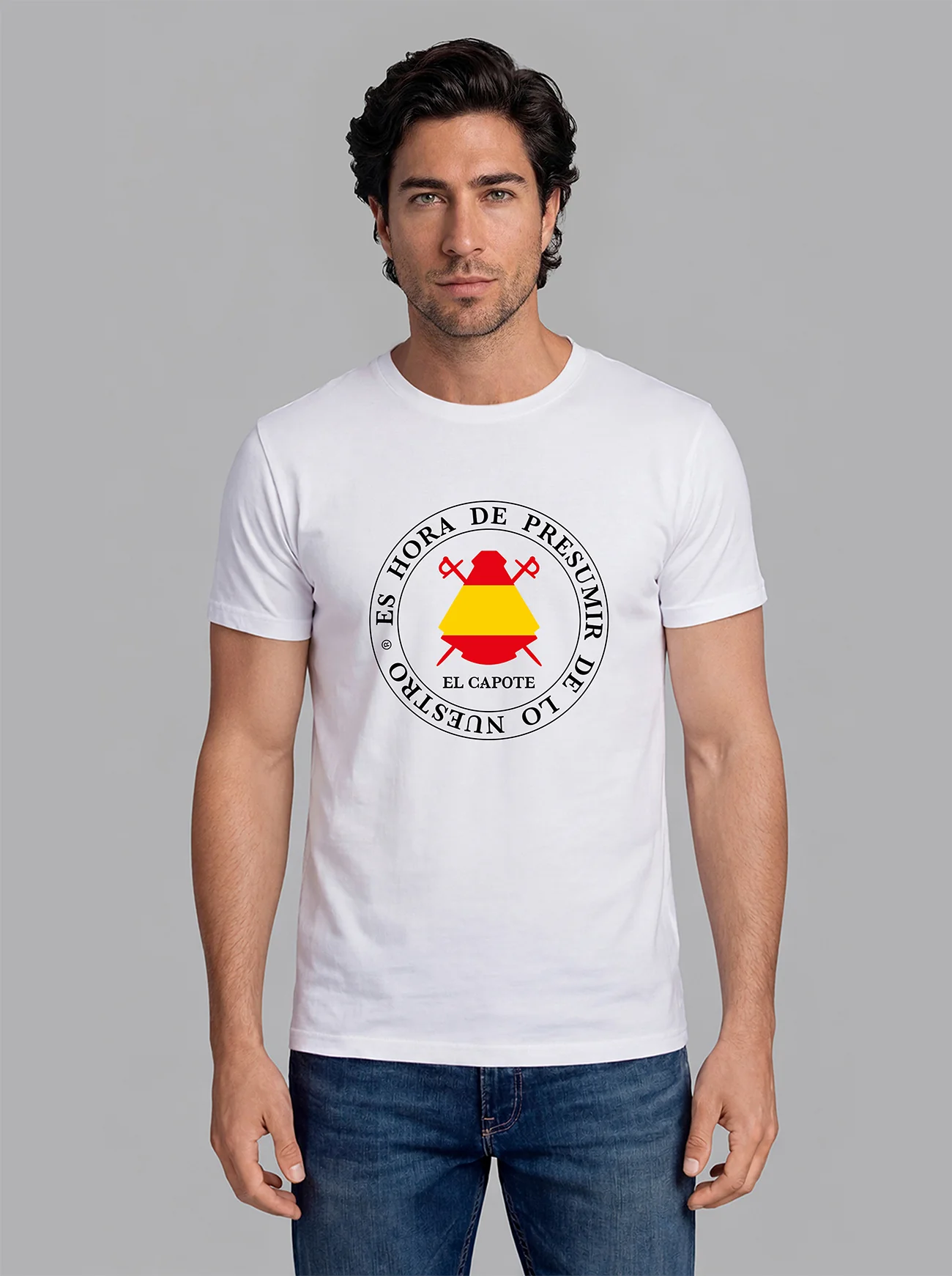 Camiseta Blanca Personalizable Hombre - Image 9