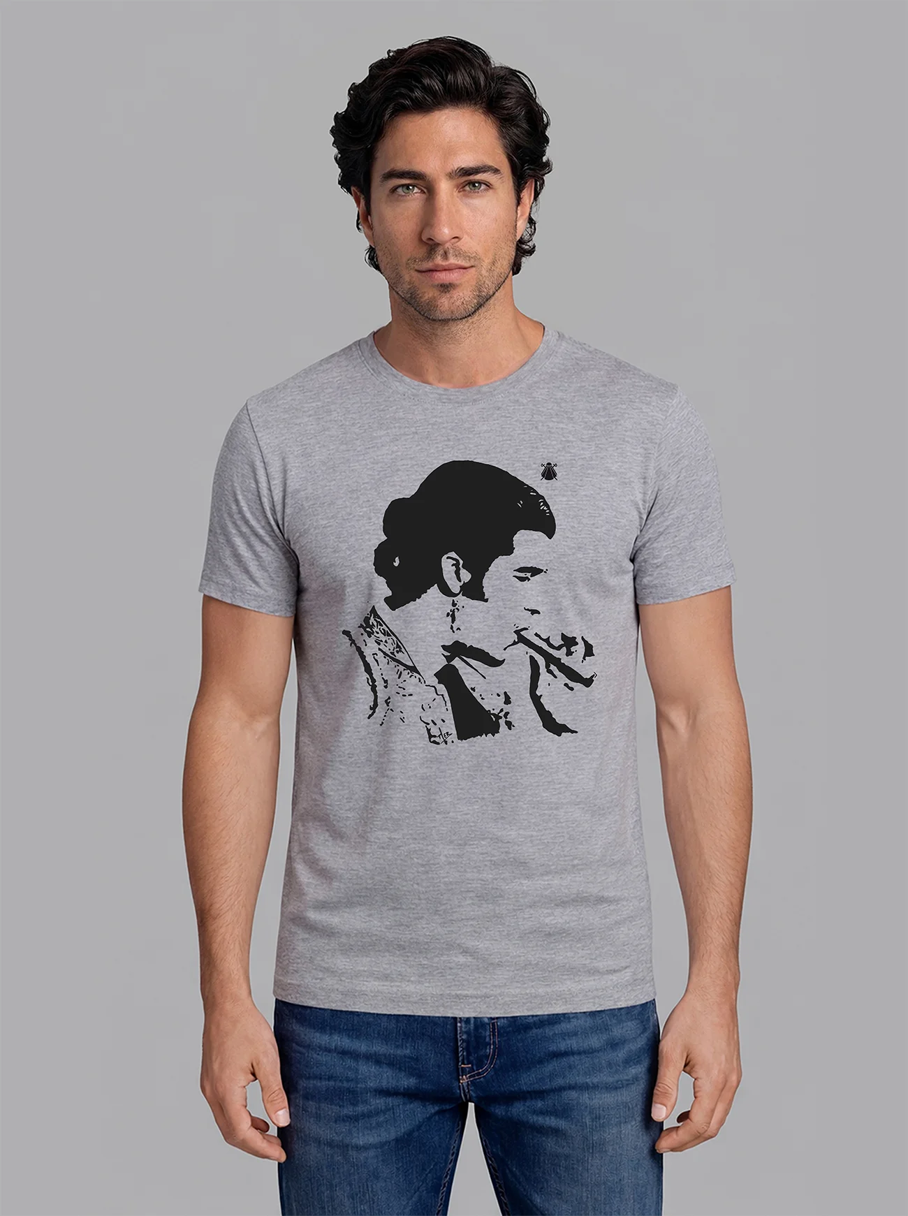 Camiseta Gris Personalizable Hombre - Image 12