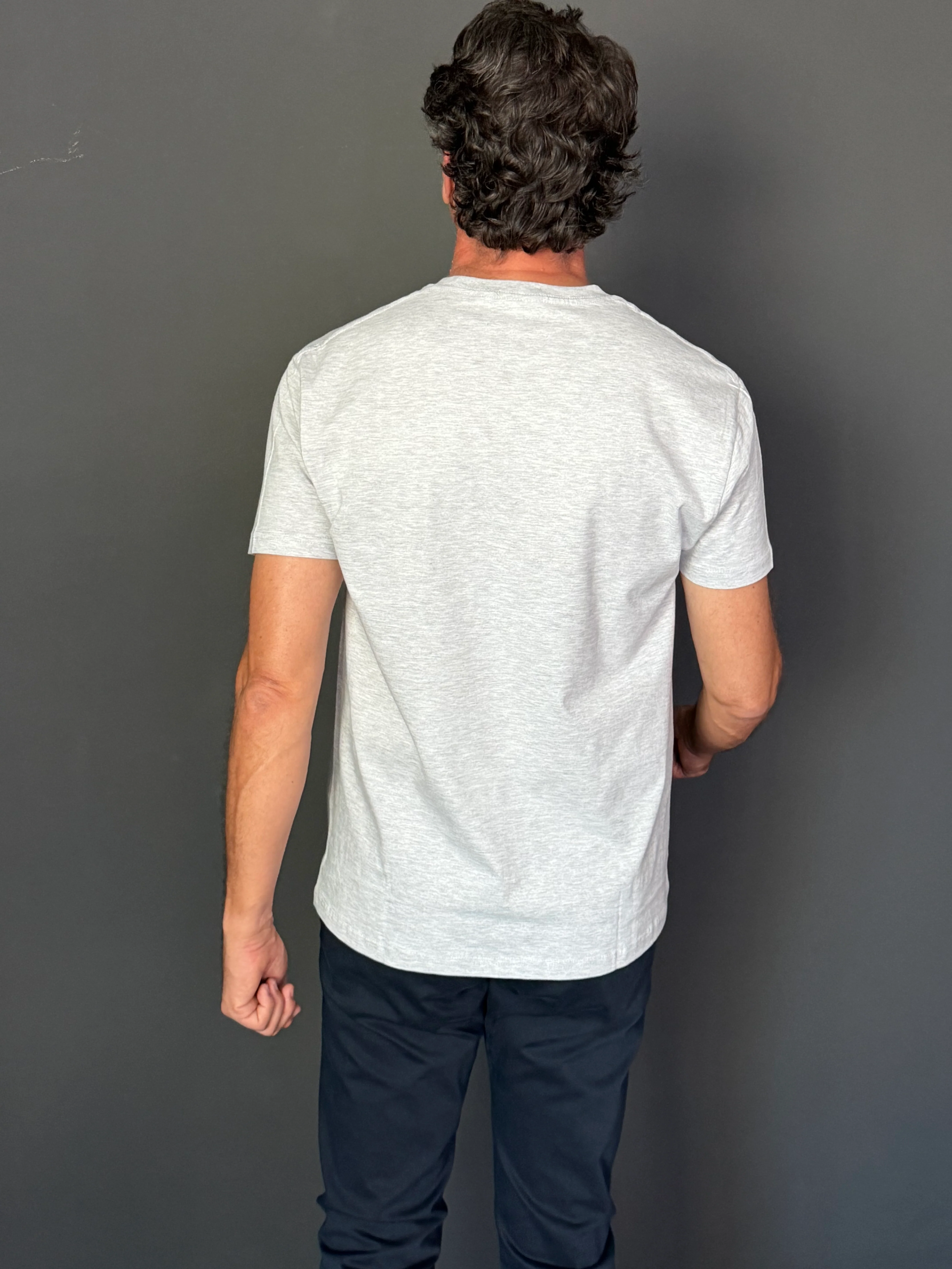 Camiseta Gris Torero Espaldas Color Hombre - Image 4