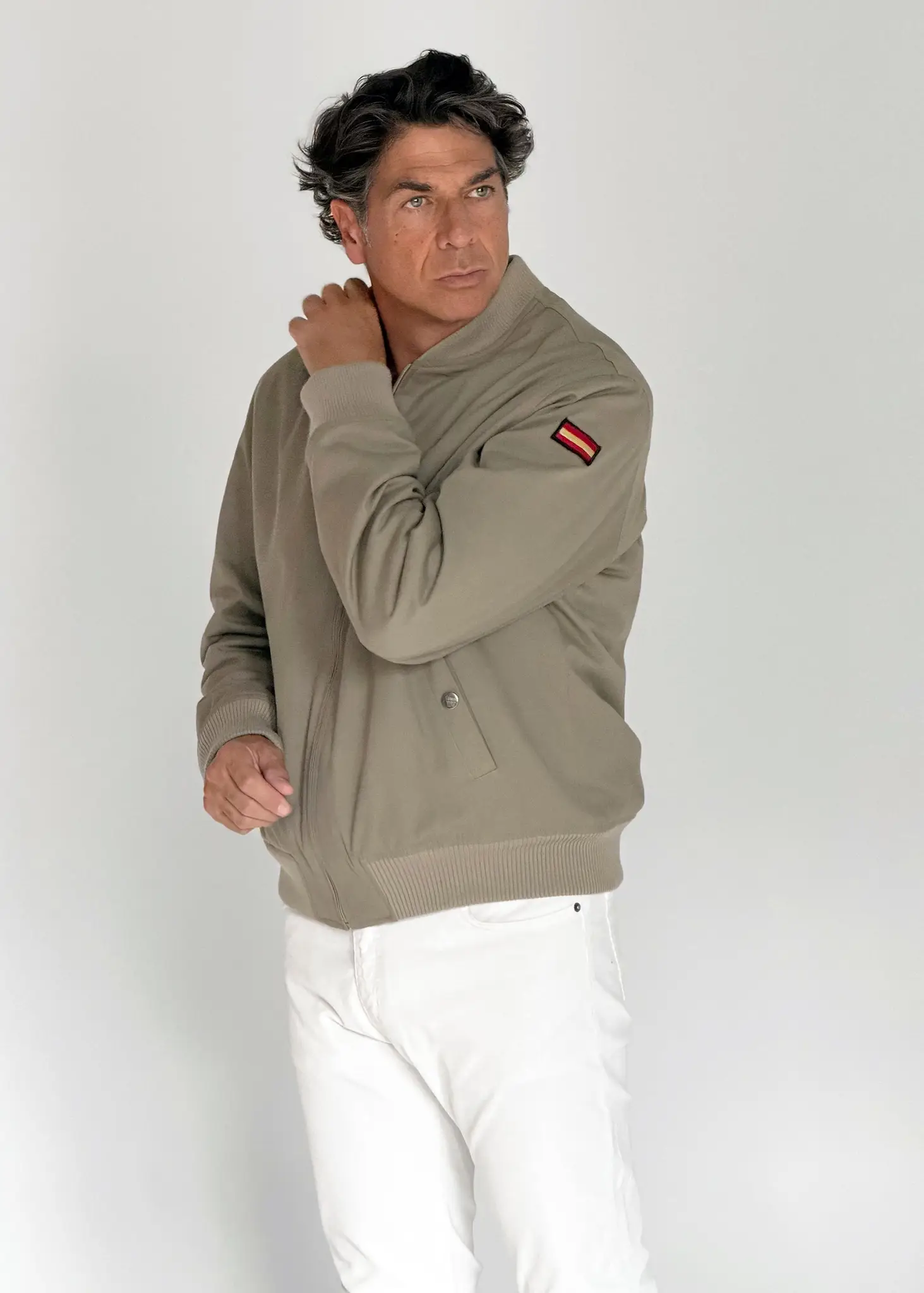 Cazadora Bomber Aviación Kaki Hombre - Image 6