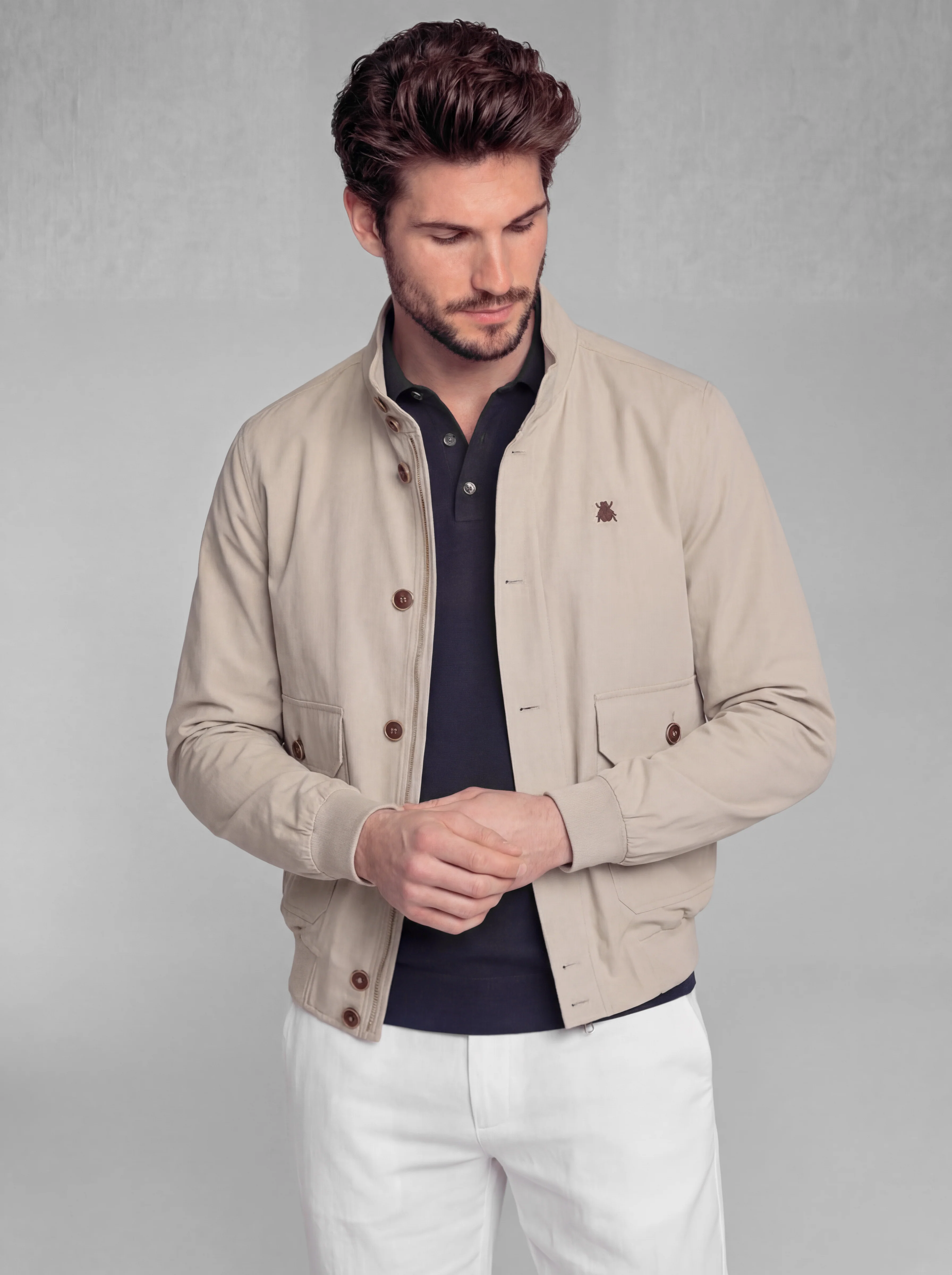 Cazadora Bomber Piedra Hombre - Image 3